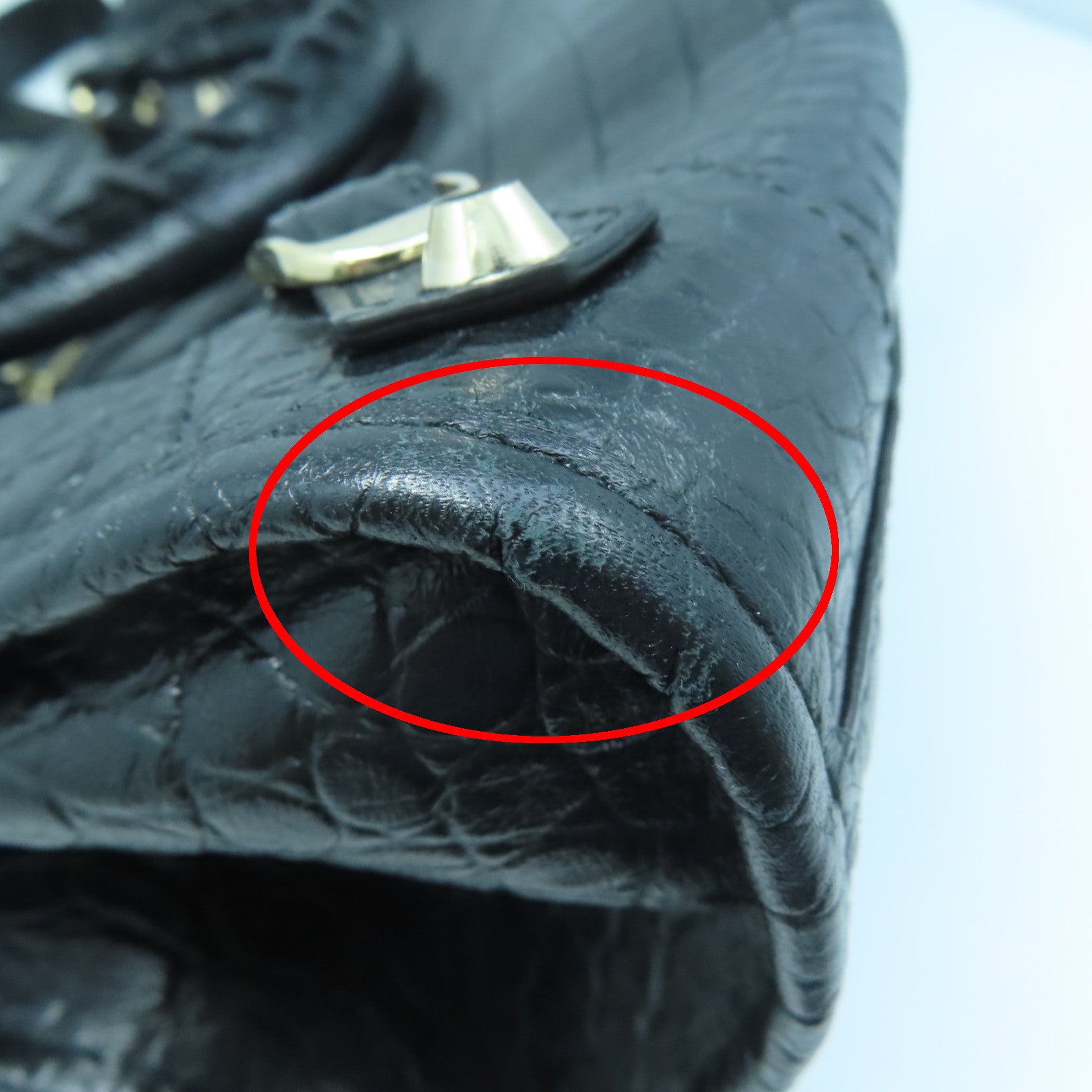 BALENCIAGA 牛皮皮革City金扣手挽肩背兩用袋黑色