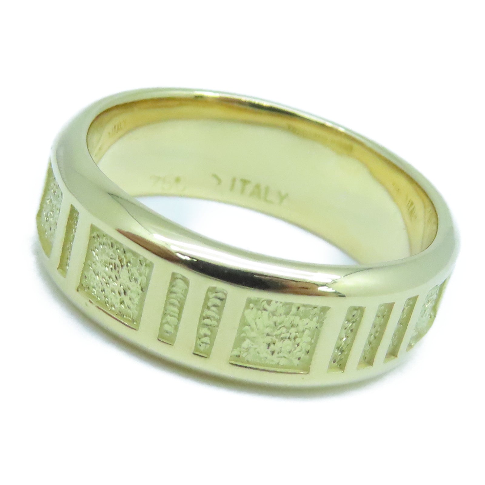 TIFFANY＆CO 18K黃金Atlas Ring戒指US#5.5