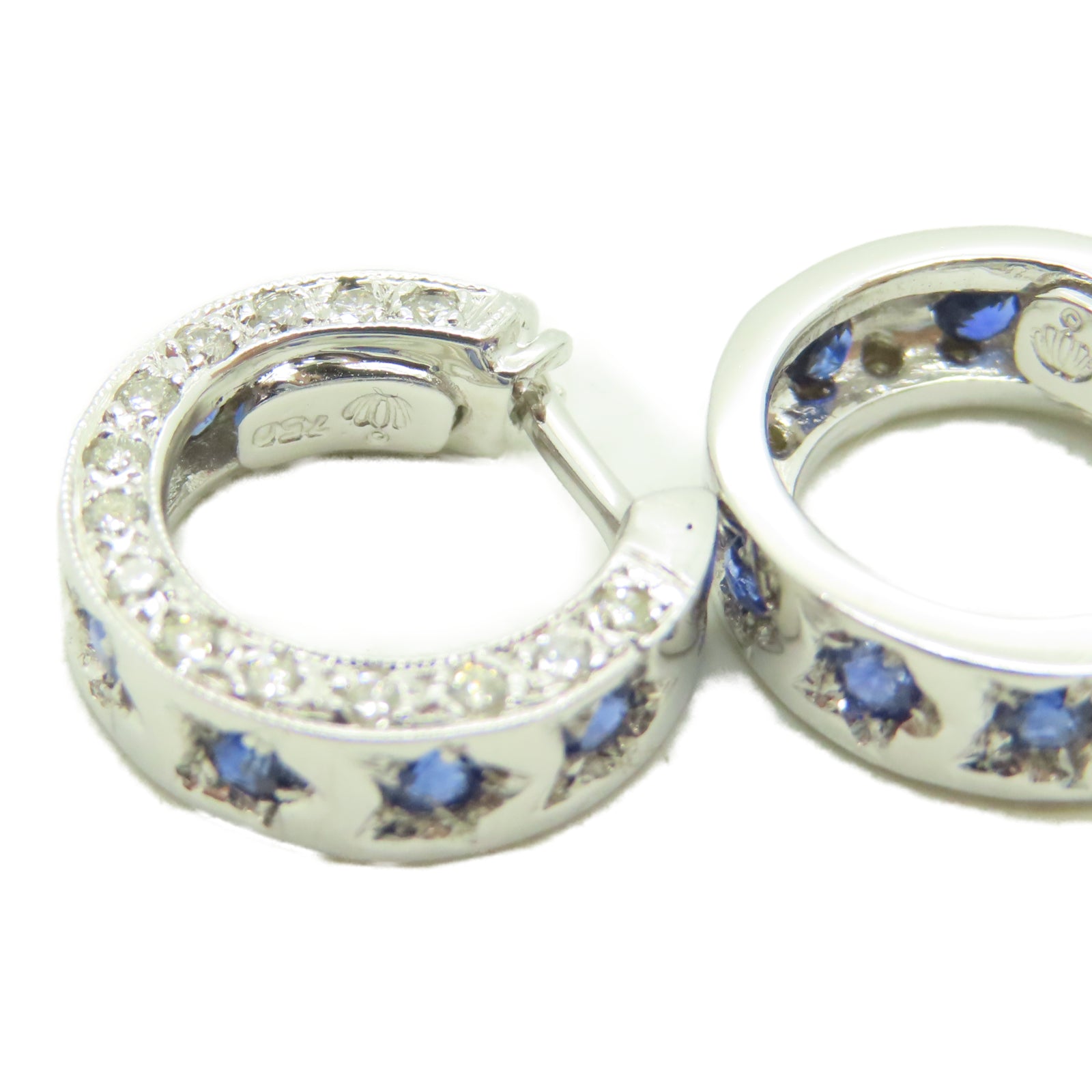 JEWELRY 18K白金Diamond 4.6g鑽石耳環