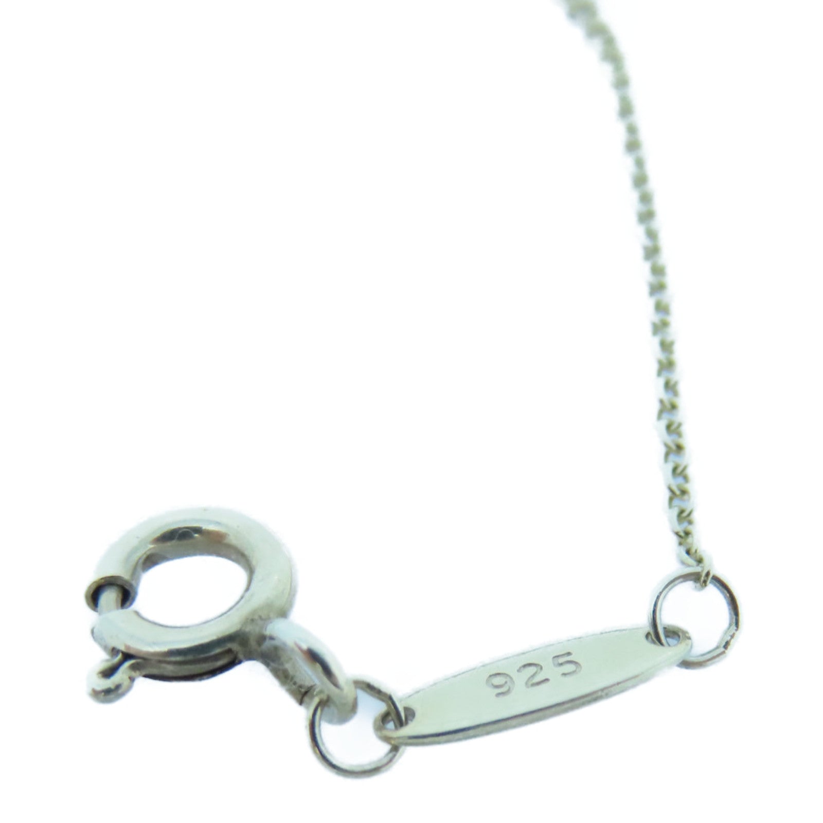 TIFFANY＆CO 925纯银Bean Necklace项链