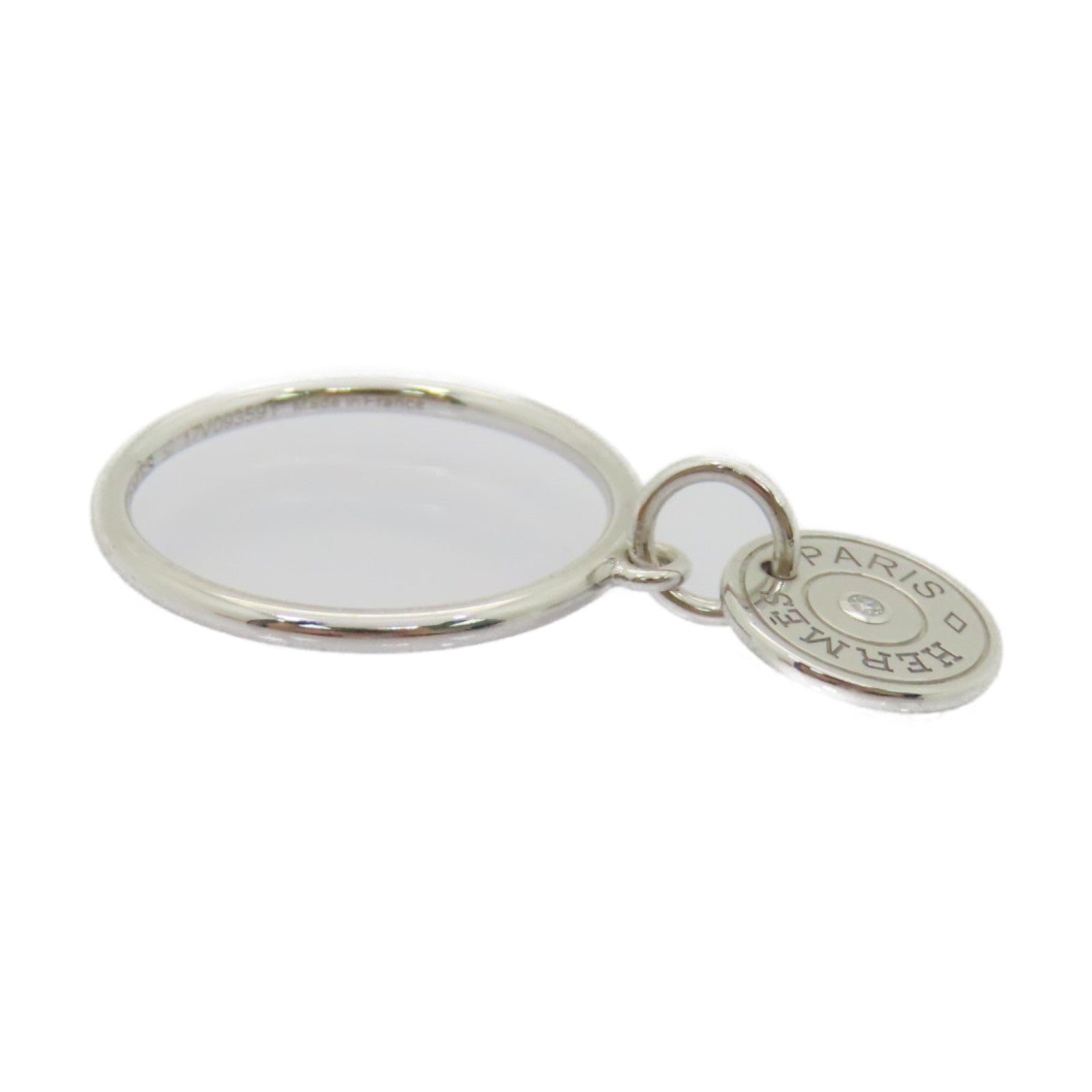 HERMES 18K白金1 Diamond Ring戒指US#6Hermes#52