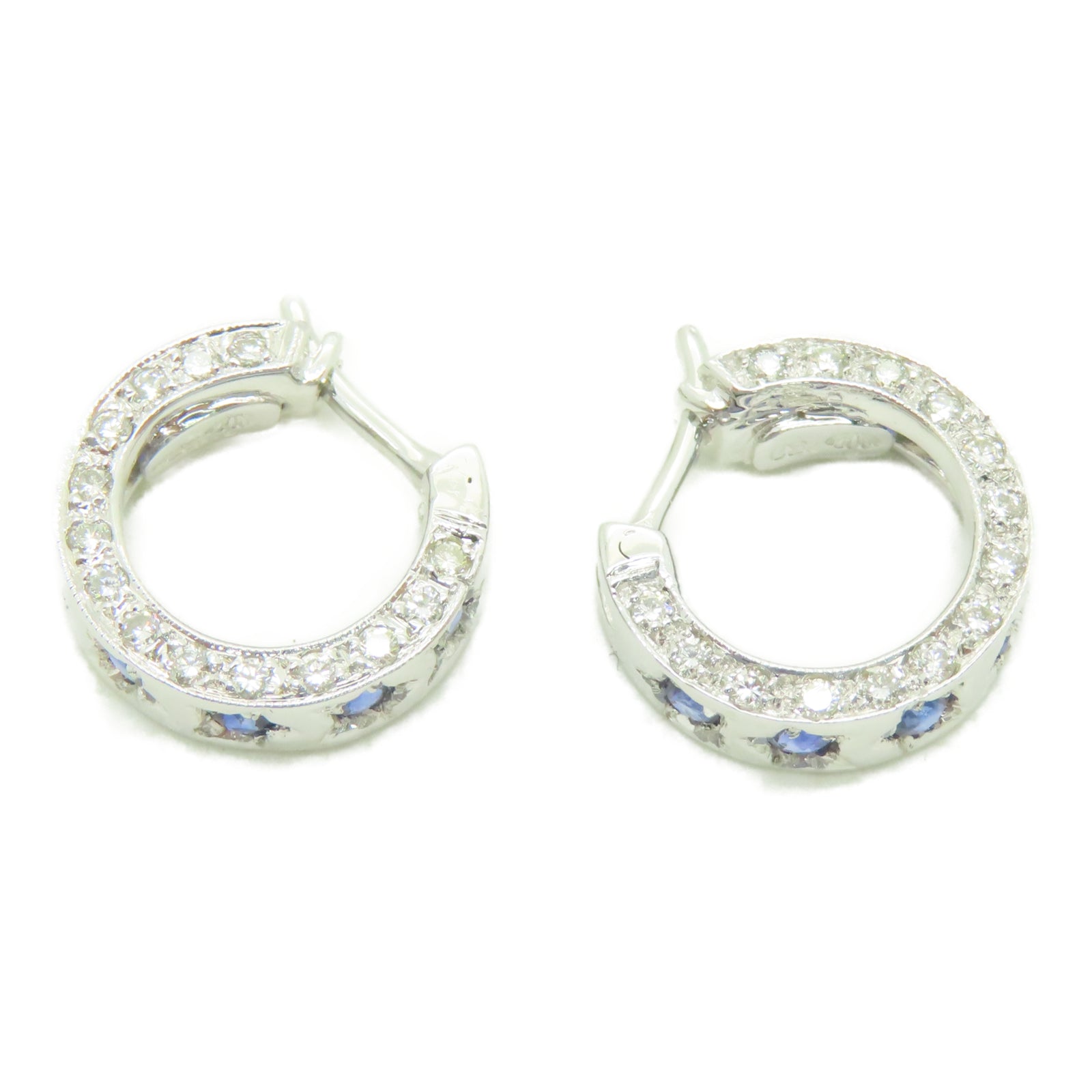 JEWELRY 18K白金Diamond 4.6g鑽石耳環