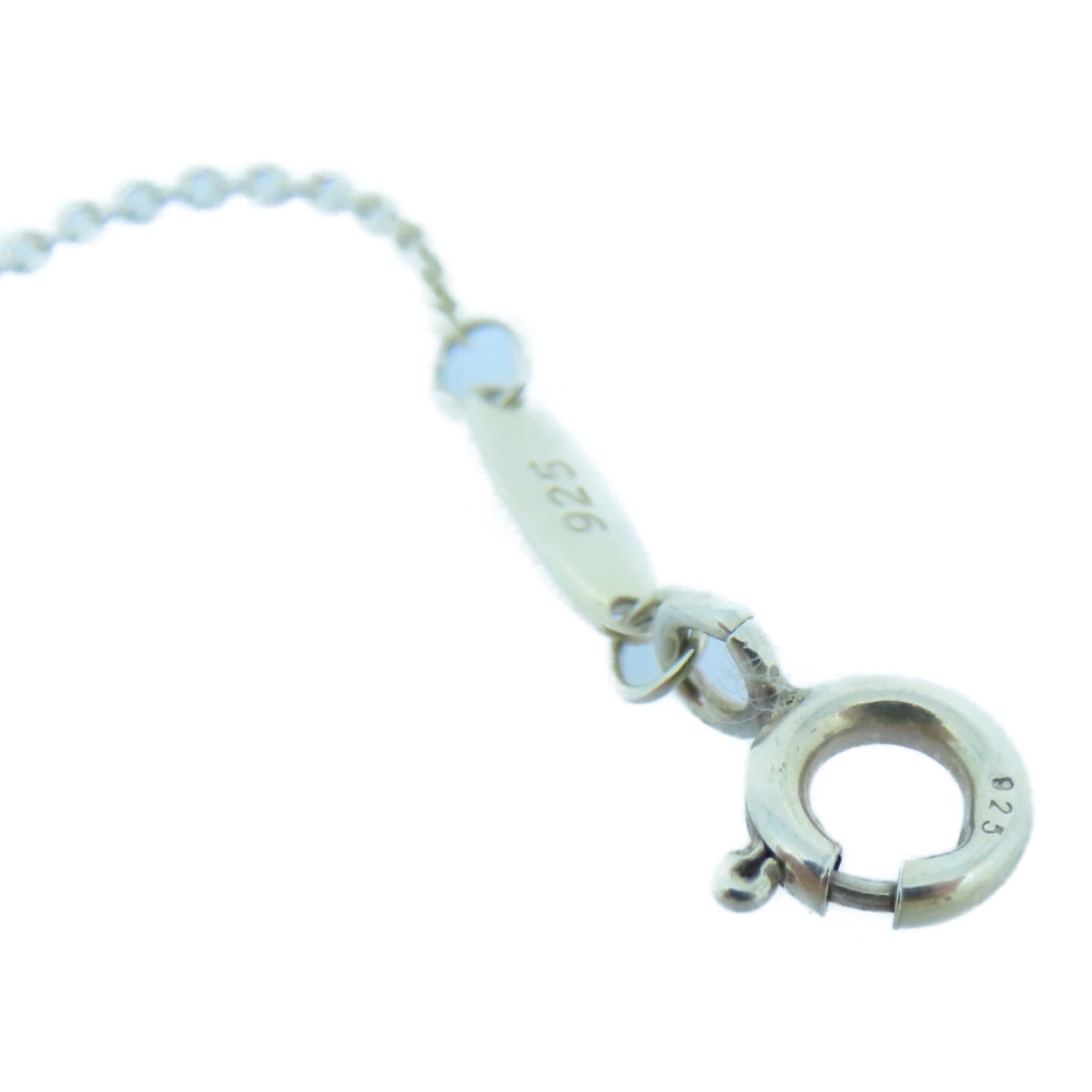 TIFFANY＆CO 925纯银Bean Necklace项链