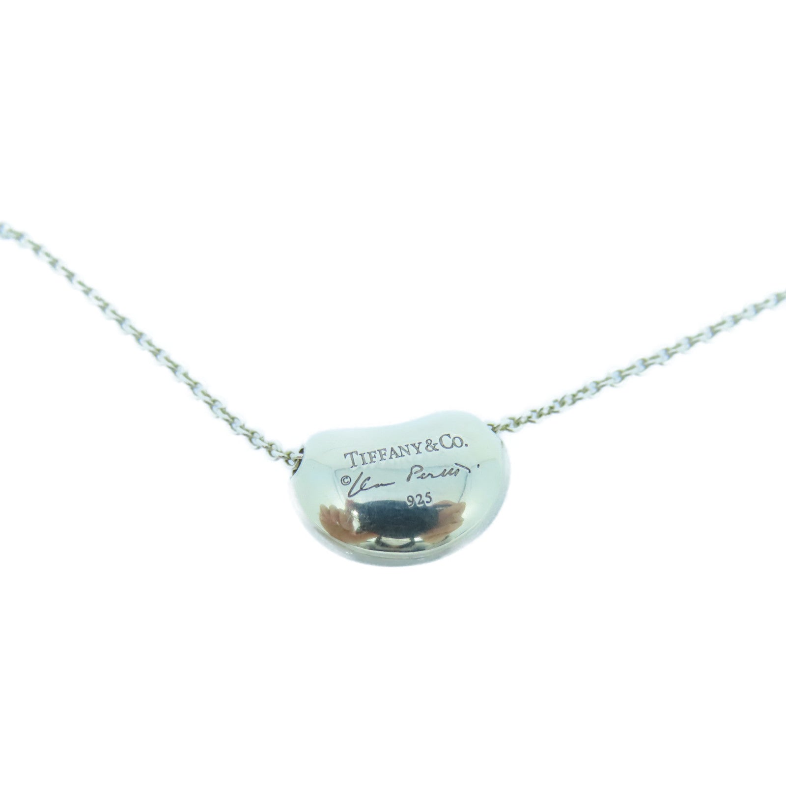 TIFFANY＆CO 925纯银Bean Necklace项链