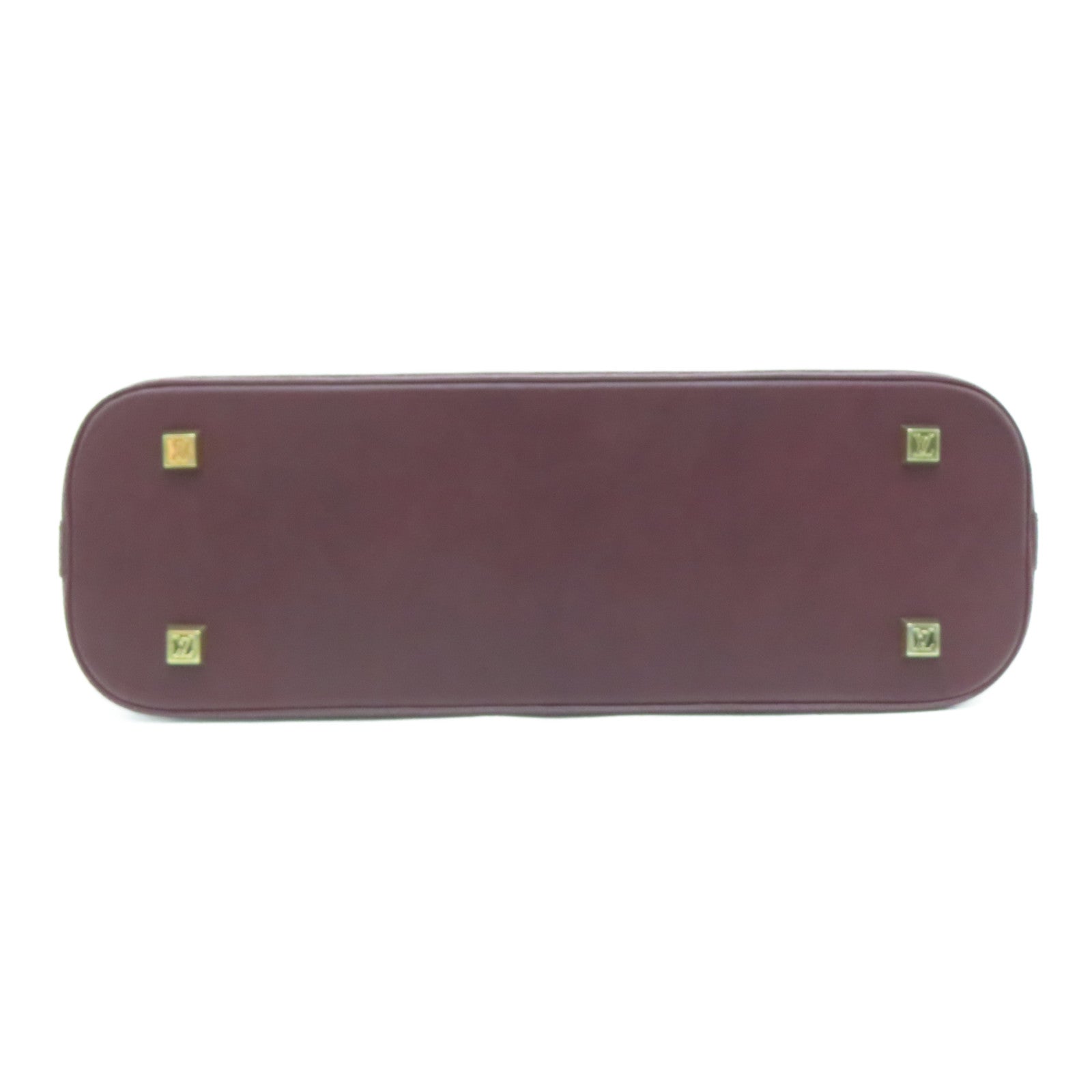 LOUIS VUITTON Monogram Mini Almaron金扣手挽袋樱桃色