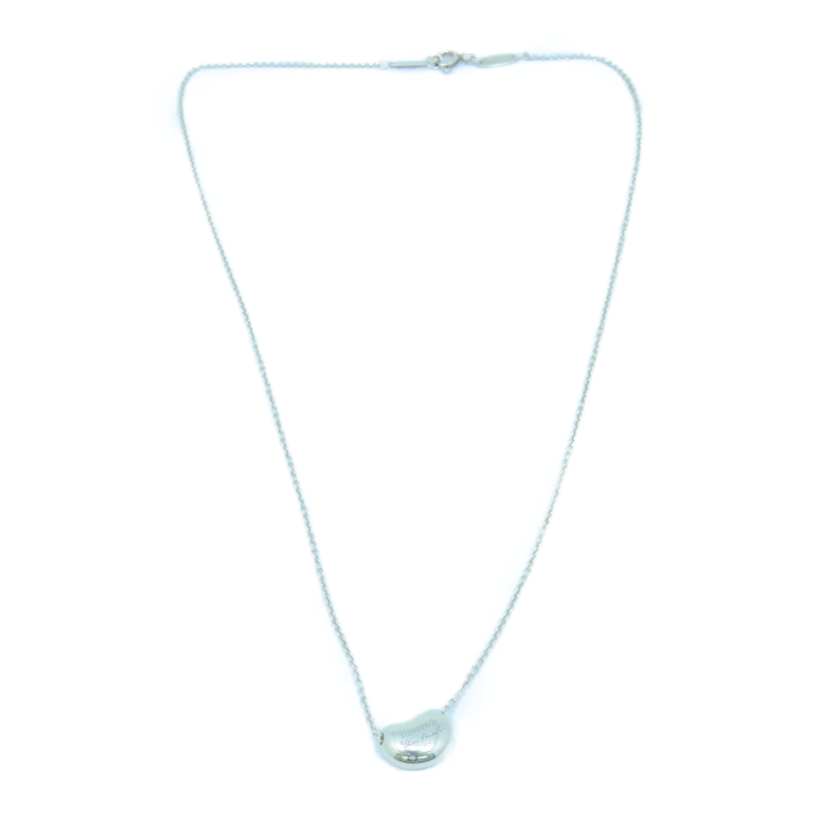 TIFFANY＆CO 925纯银Bean Necklace项链