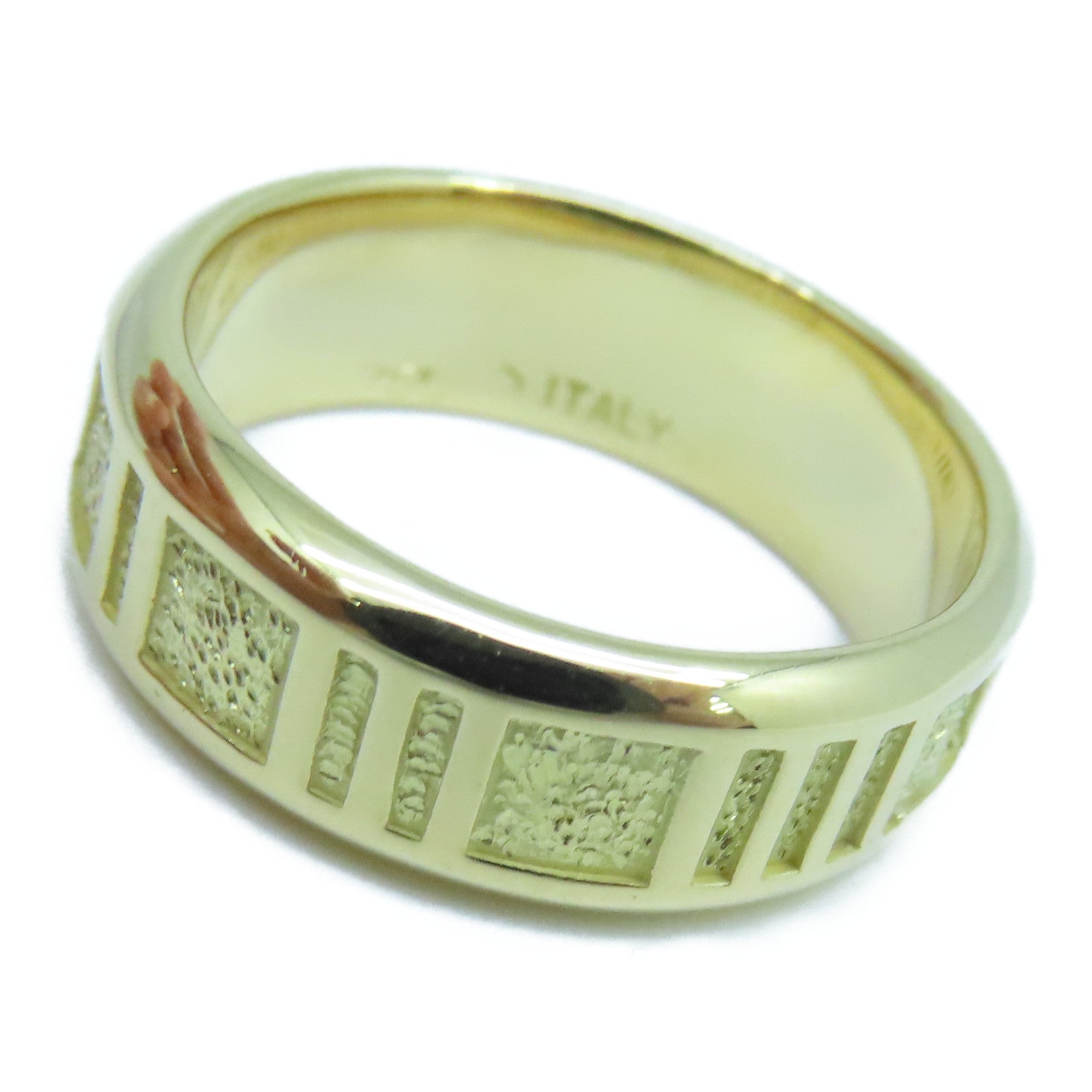 TIFFANY＆CO 18K黃金Atlas Ring戒指US#5.5