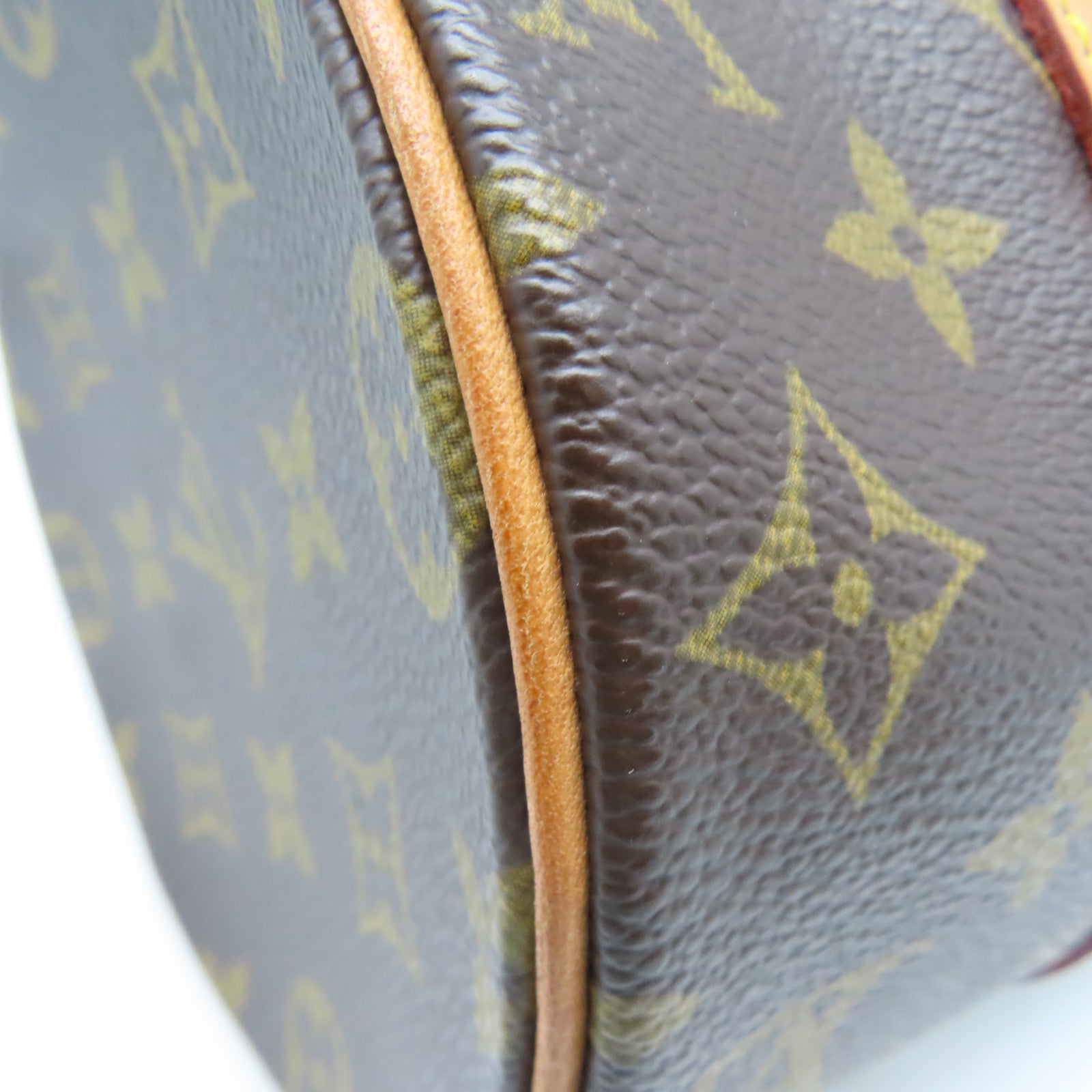 LOUIS VUITTON Monogram Papillon 26金扣手挽袋啡色