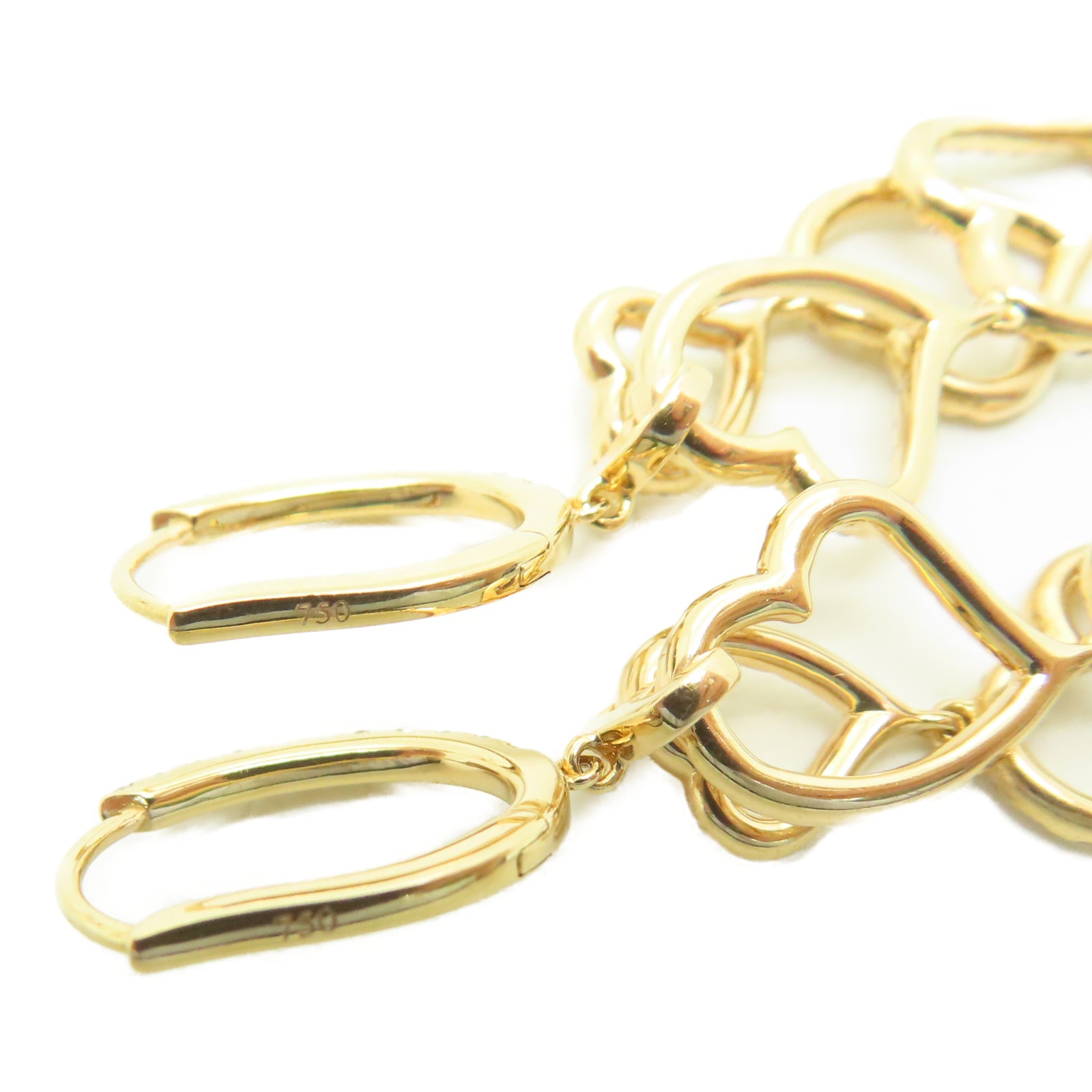 JEWELRY 18K玫瑰金Diamond 8.8g鑽石耳環