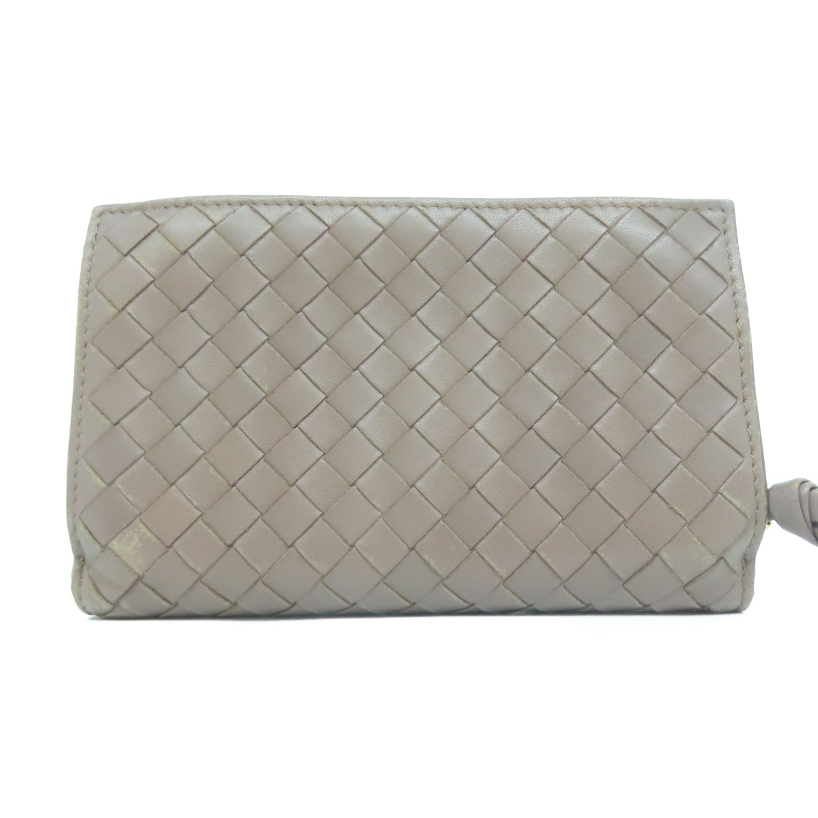 BOTTEGA VENETA 織紋皮革Wallet錢包啡色