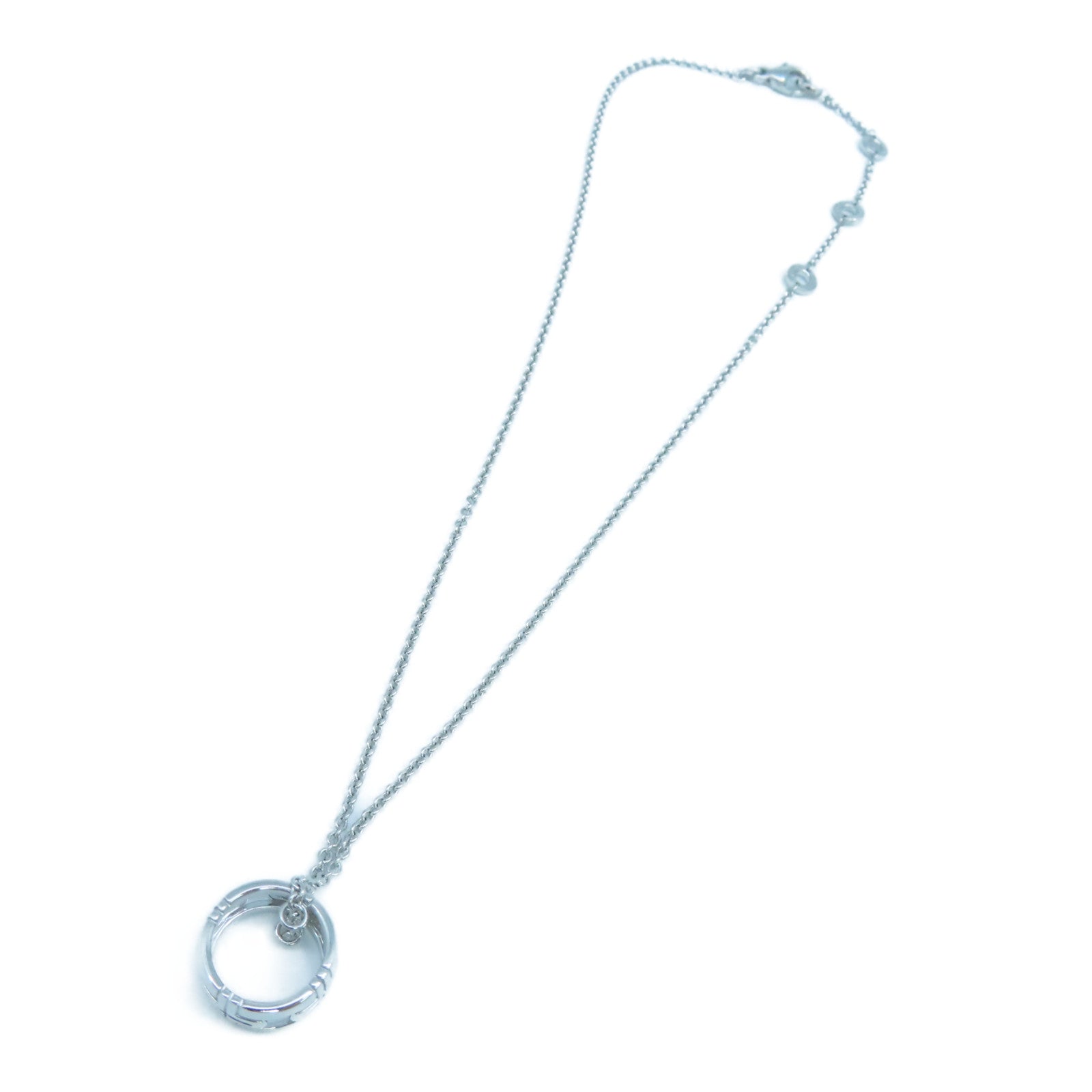 BVLGARI 18K白金Parentesi Necklace項鍊