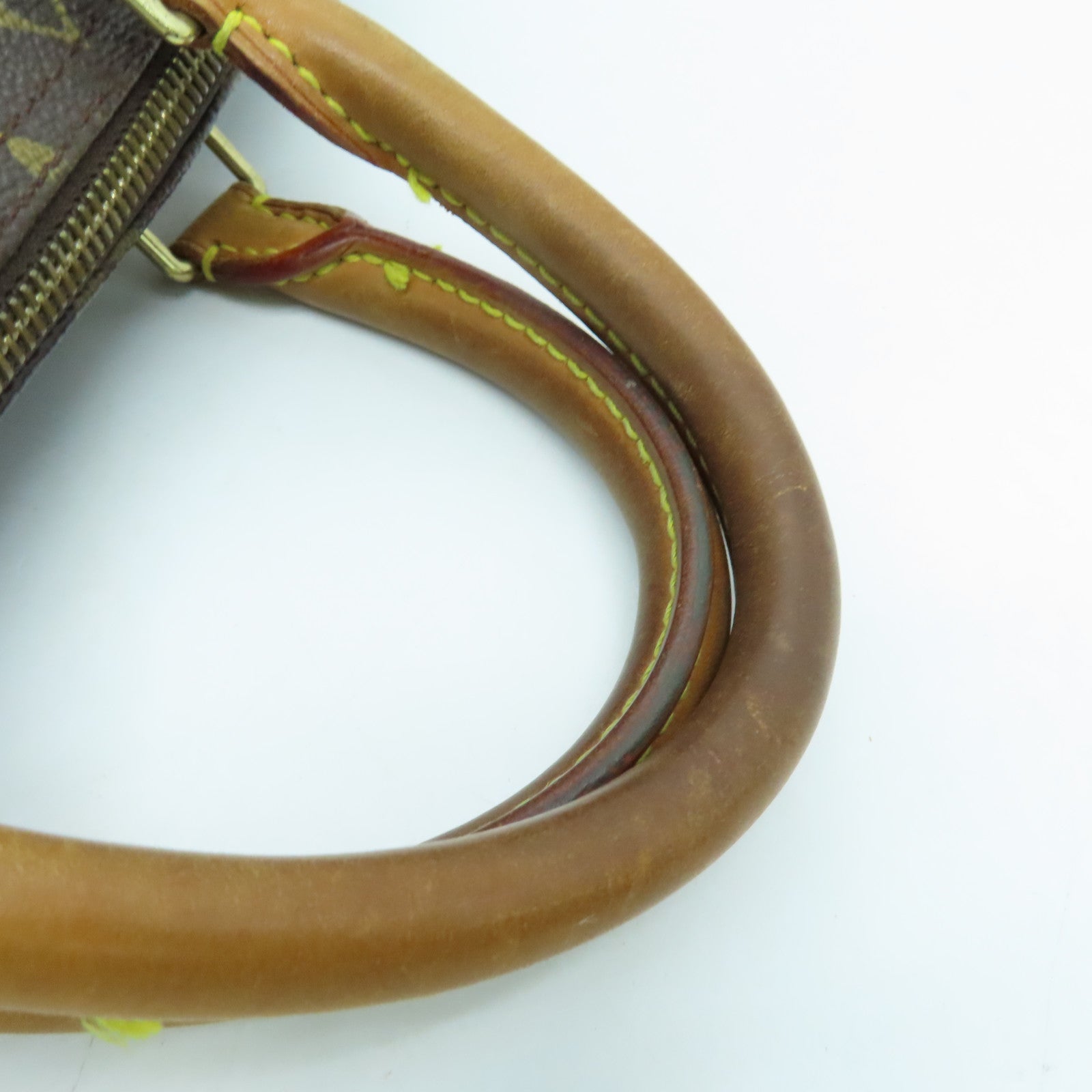 LOUIS VUITTON Monogram Speedy 30 Hand Bag金扣手挽袋啡色