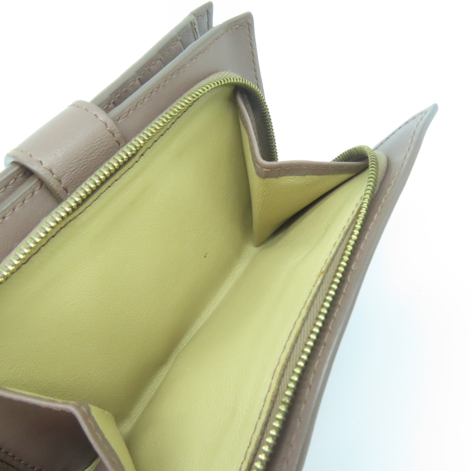 BOTTEGA VENETA 織紋皮革Wallet錢包啡色