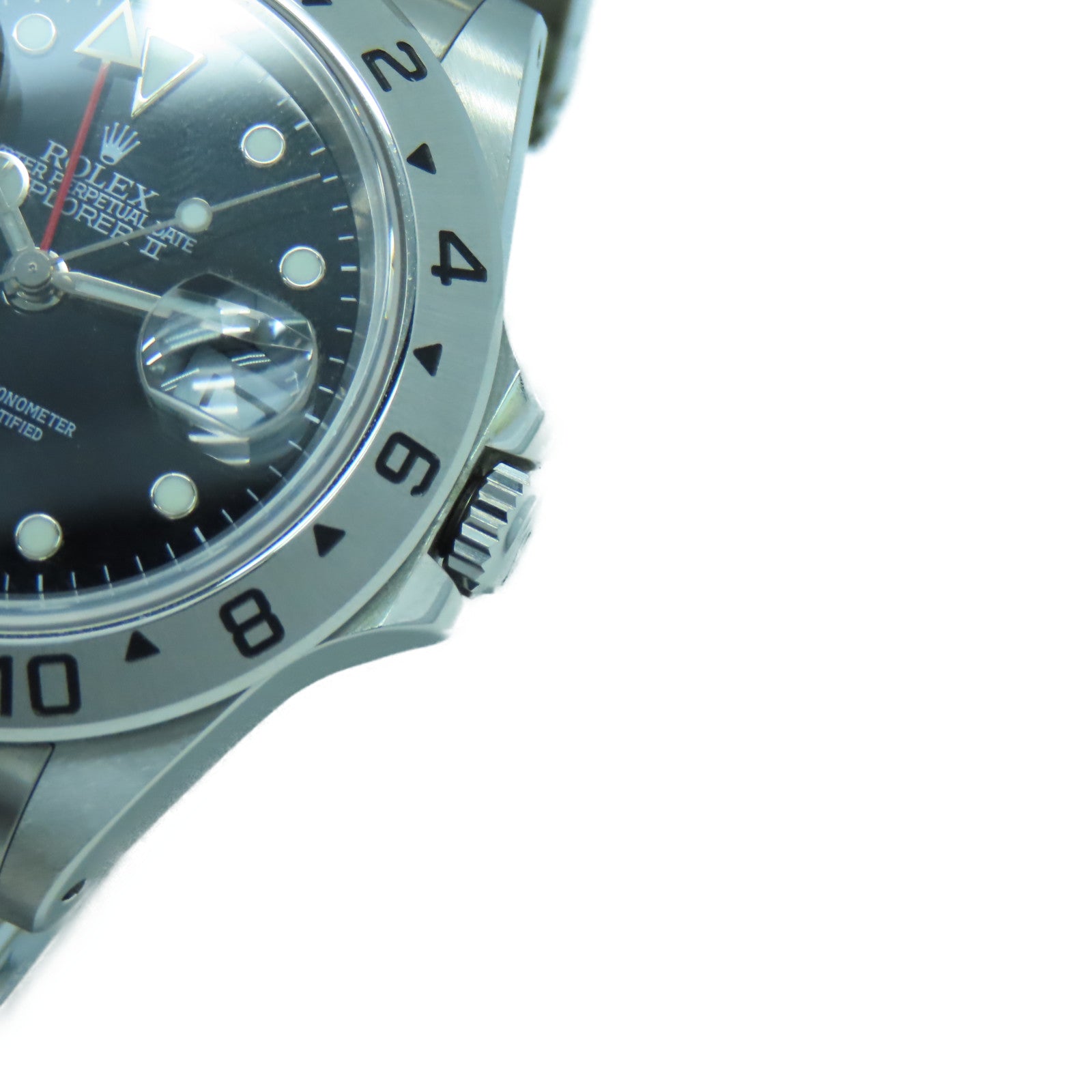 ROLEX 【激減優惠】Explorer II不鏽鋼自動機芯手錶黑色