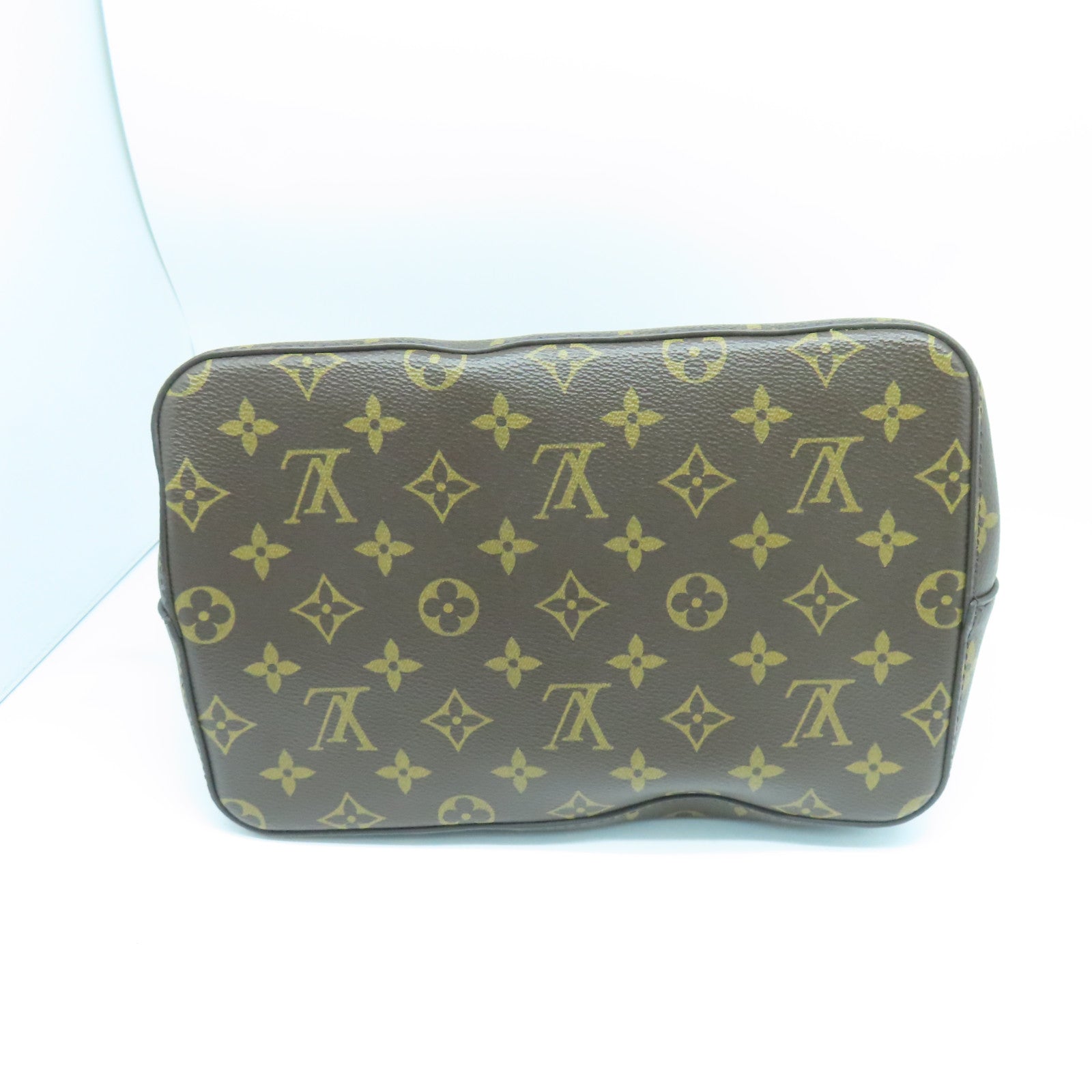 LOUIS VUITTON Monogram NeoNoe MM金扣肩背袋棕色