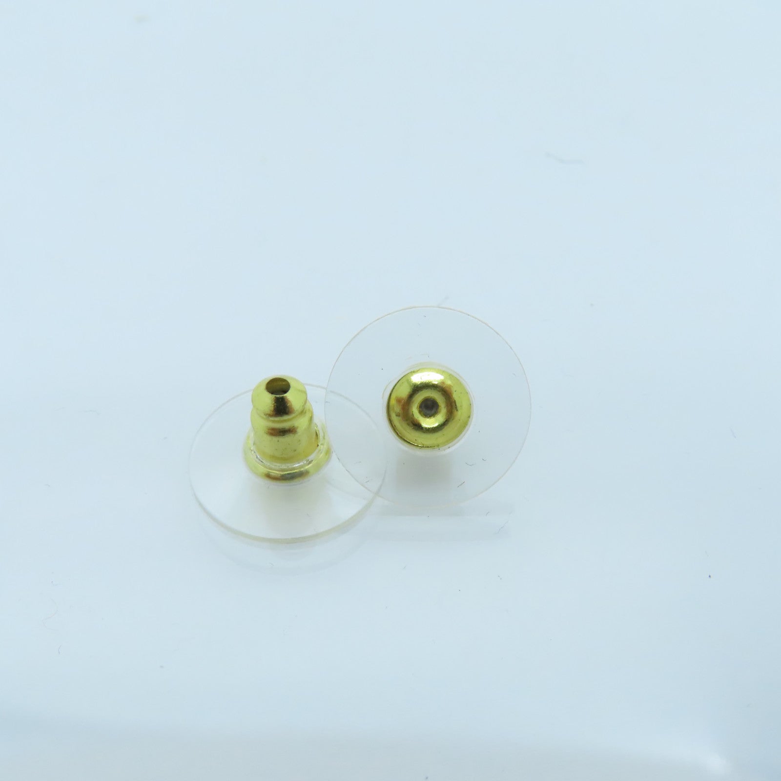 CHANEL 金屬Earrings金扣耳環金色
