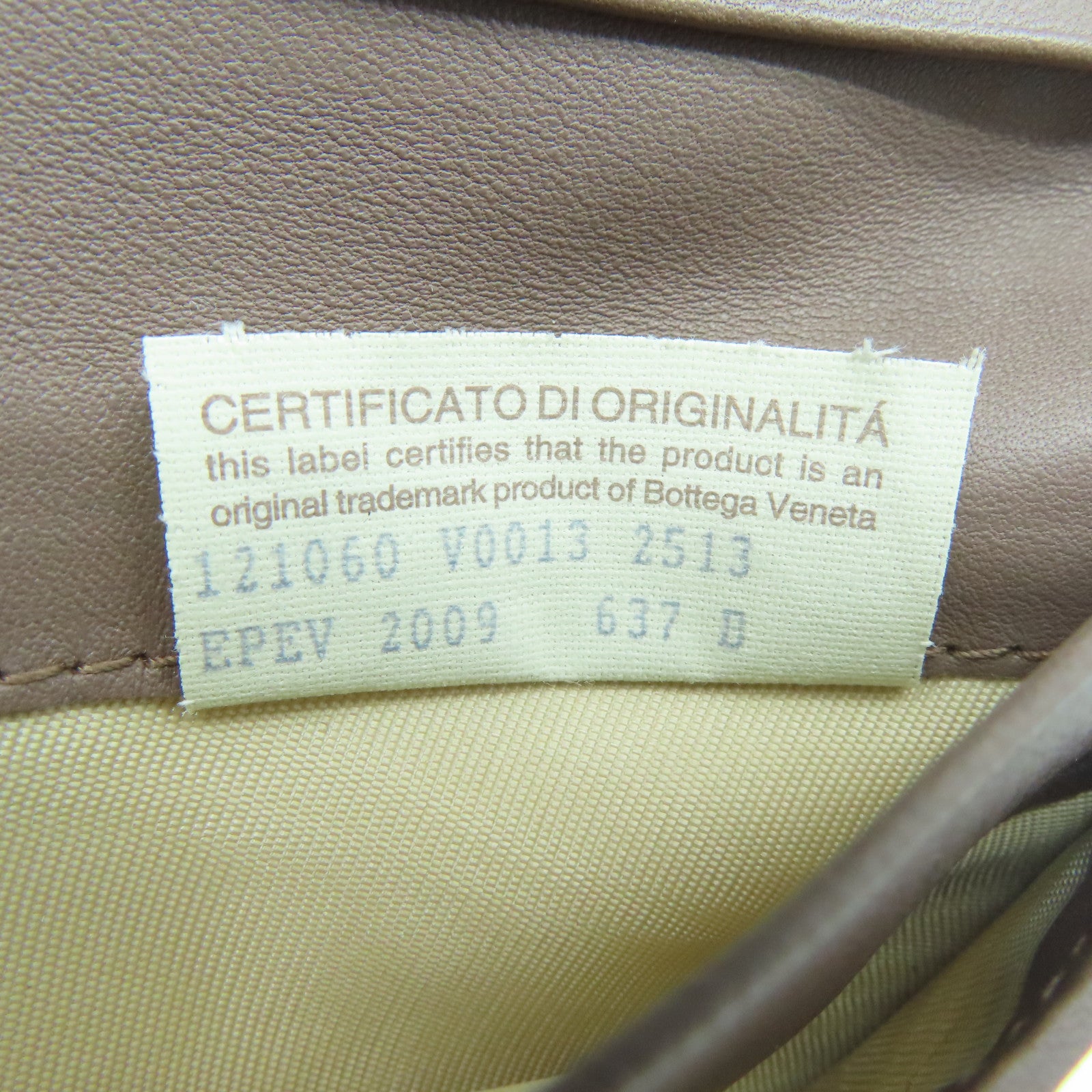 BOTTEGA VENETA 織紋皮革Wallet錢包啡色