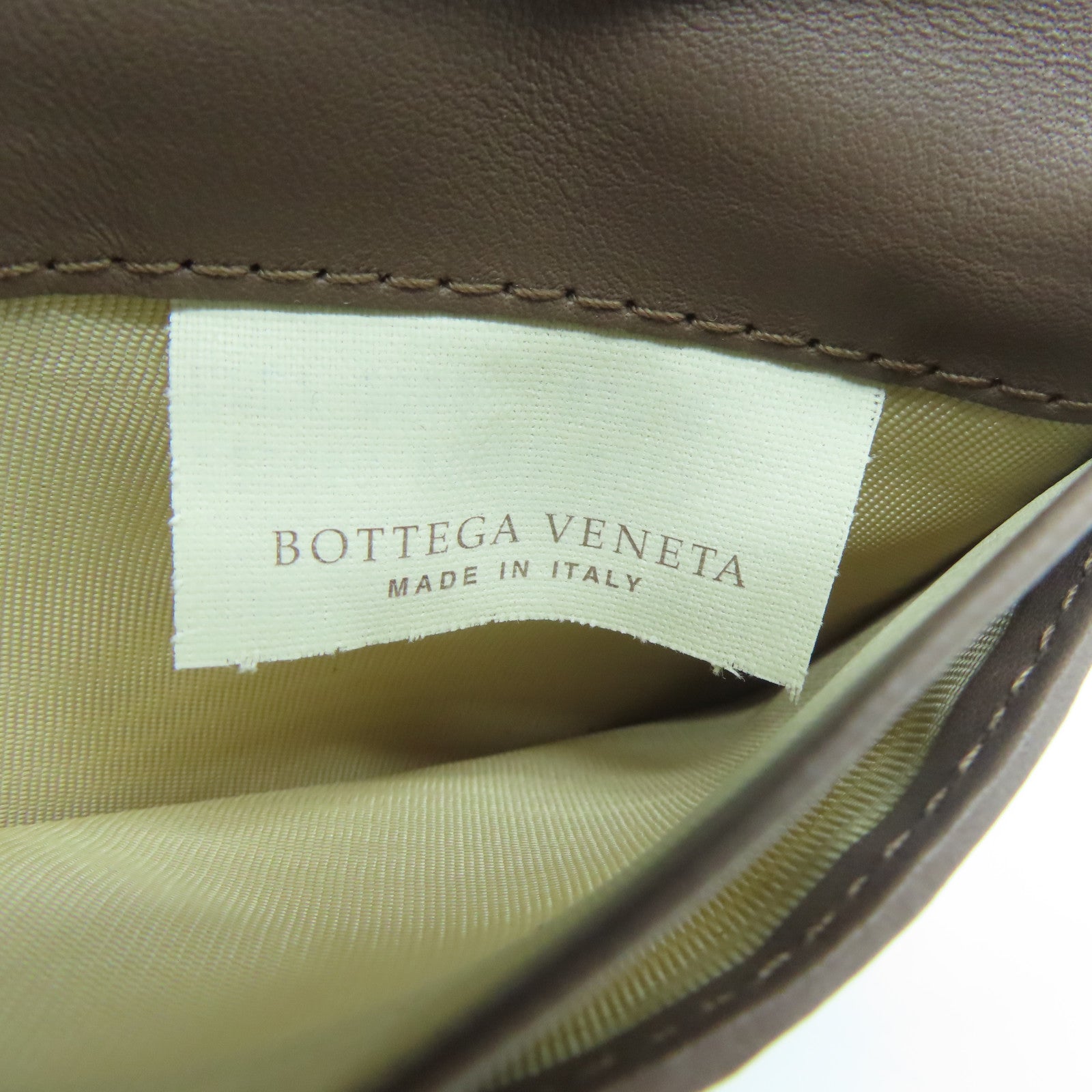 BOTTEGA VENETA 織紋皮革Wallet錢包啡色