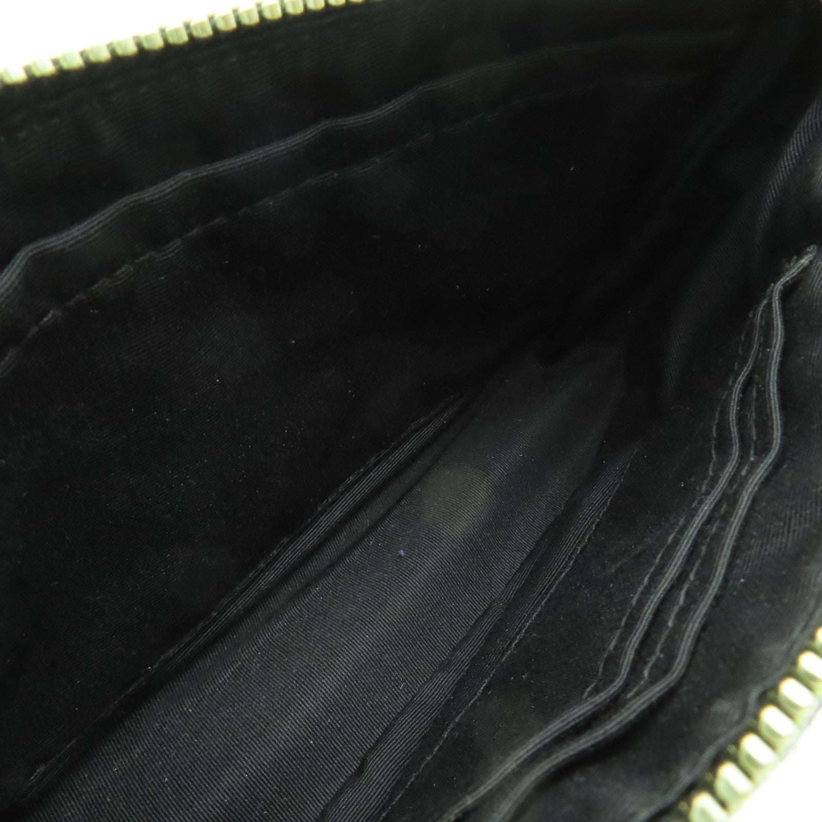 COACH 牛皮皮革/牛毛Handbag金扣手挽袋黑色