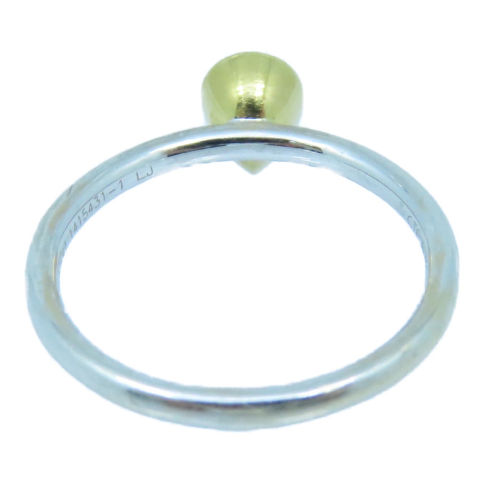 JEWELRY 【激減優惠】18K白金/黃金Diamond Ring 0.61ct鑽石戒指US#6.75
