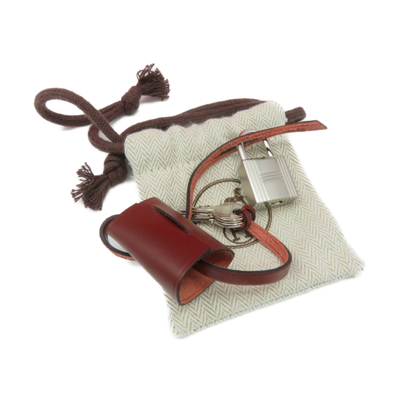 HERMES Toile H Canvas Herbag PM 2way Shoulder Bag Silver Buckle Handle Shoulder Bag Rose Texas/Rough H Red/Pink