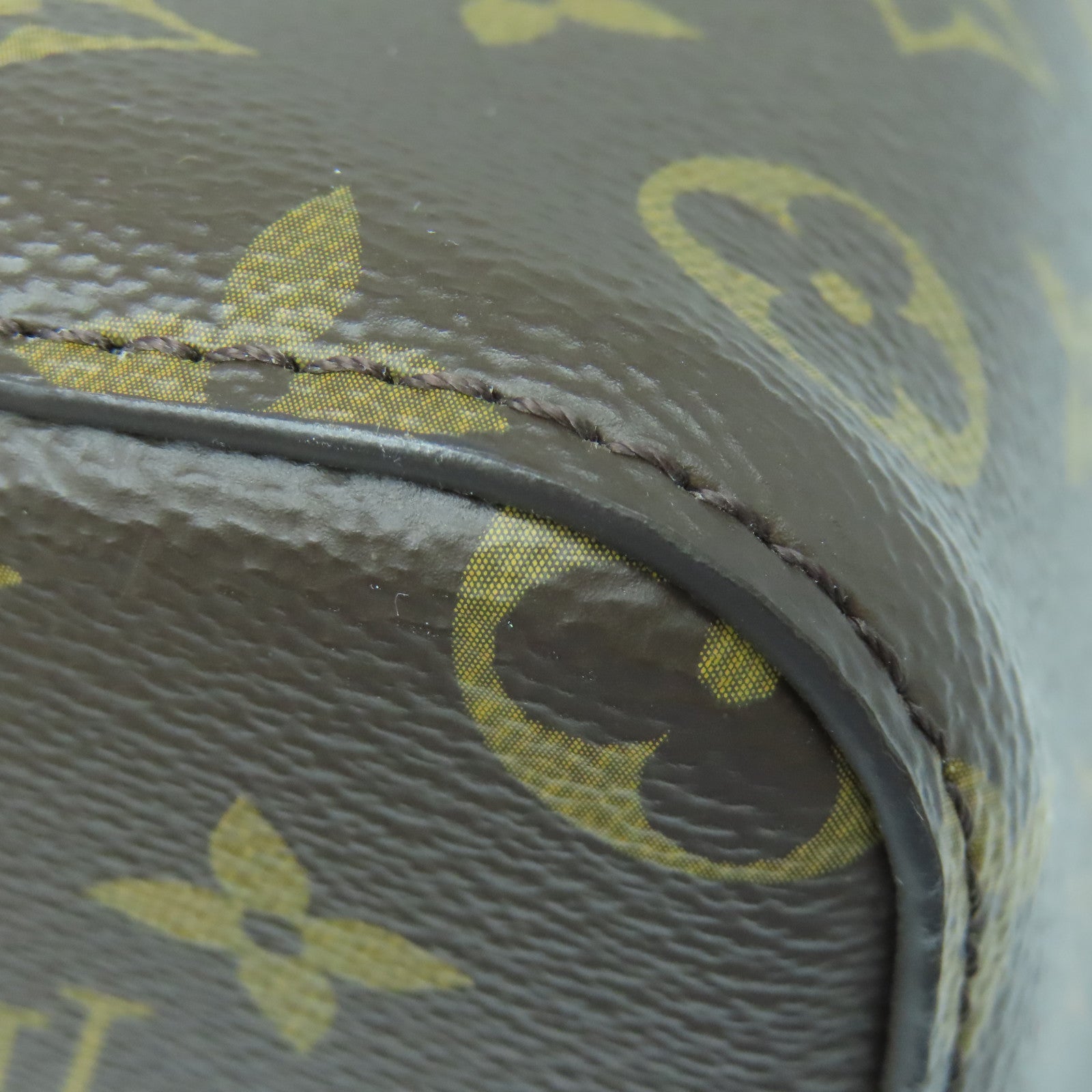 LOUIS VUITTON Monogram NeoNoe MM金扣肩背袋棕色