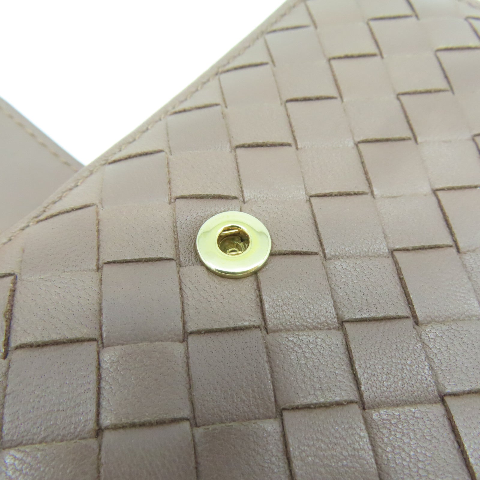 BOTTEGA VENETA 織紋皮革Wallet錢包啡色