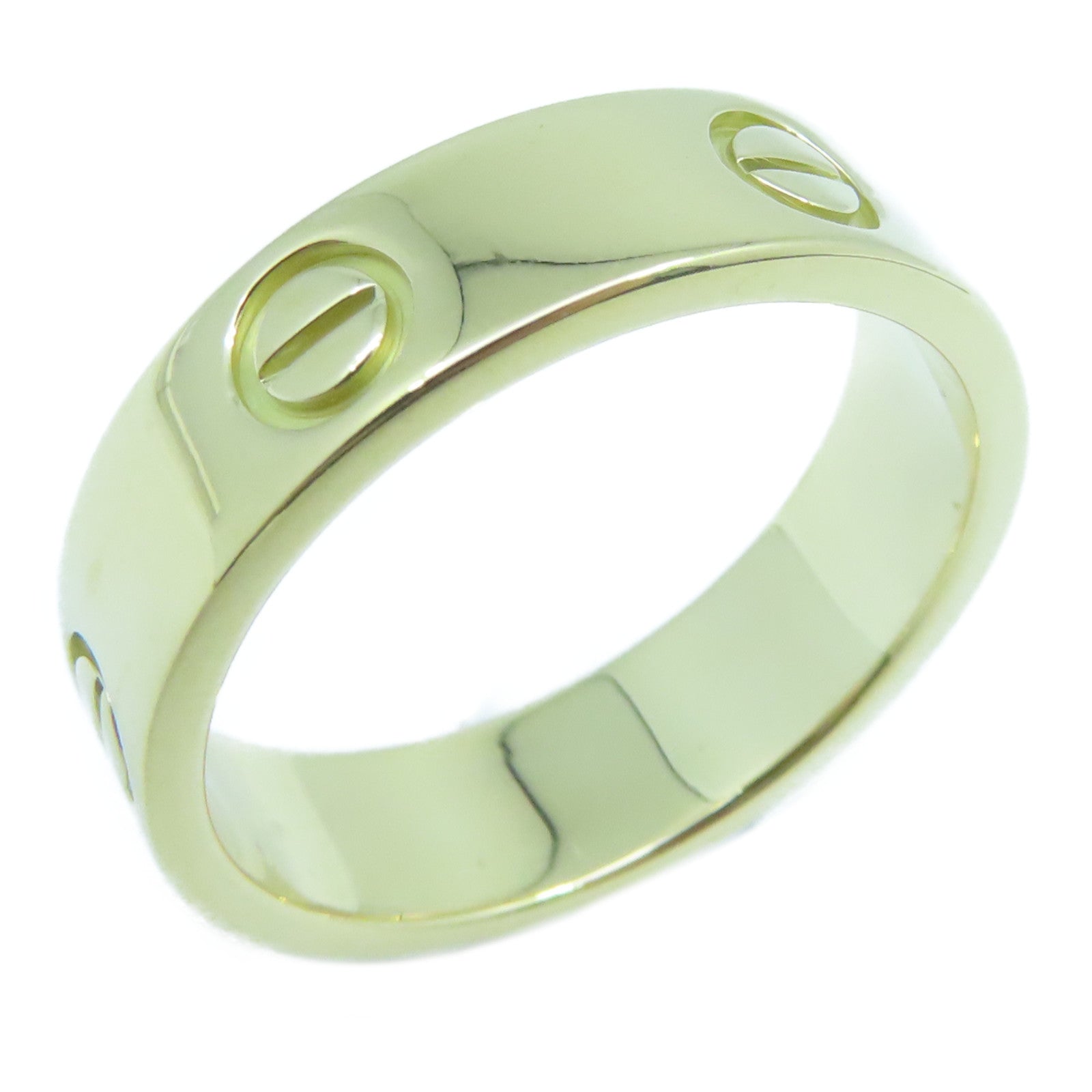 CARTIER 18K黃金Love Ring戒指Cartier#61/US#9.5