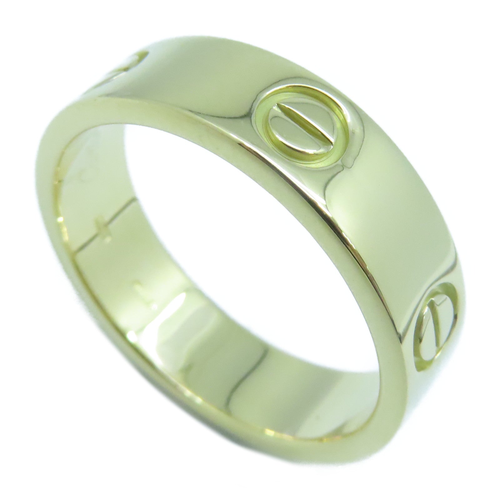 CARTIER 18K黃金Love Ring戒指Cartier#61/US#9.5