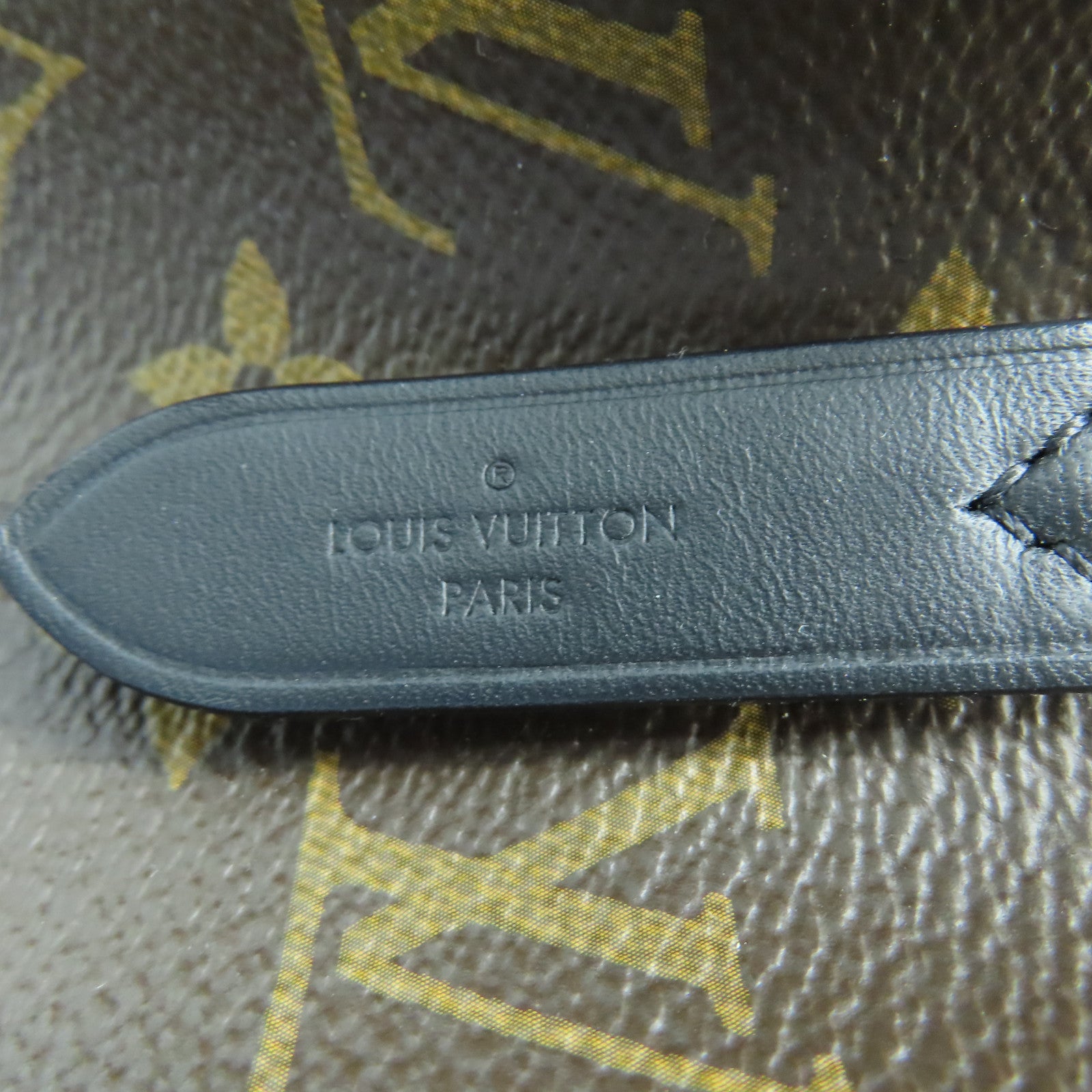 LOUIS VUITTON Monogram NeoNoe MM金扣肩背袋棕色