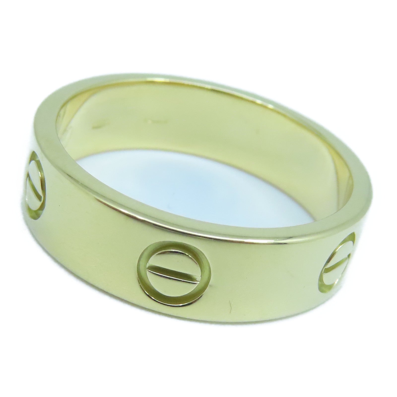 CARTIER 18K黃金Love Ring戒指Cartier#61/US#9.5