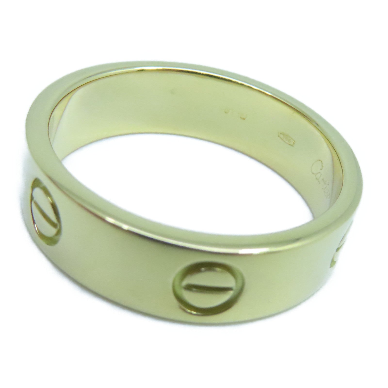 CARTIER 18K黃金Love Ring戒指Cartier#61/US#9.5