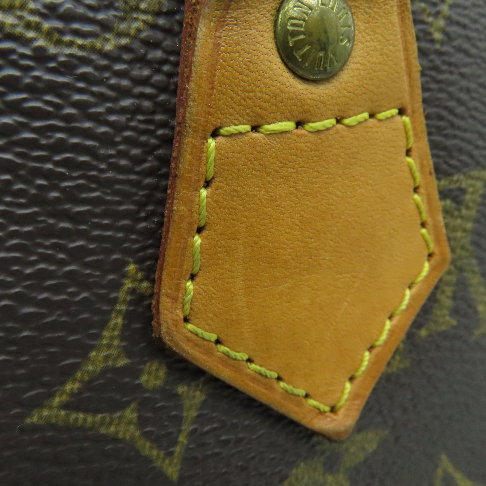 LOUIS VUITTON Monogram Speedy 30 Hand Bag金扣手挽袋啡色