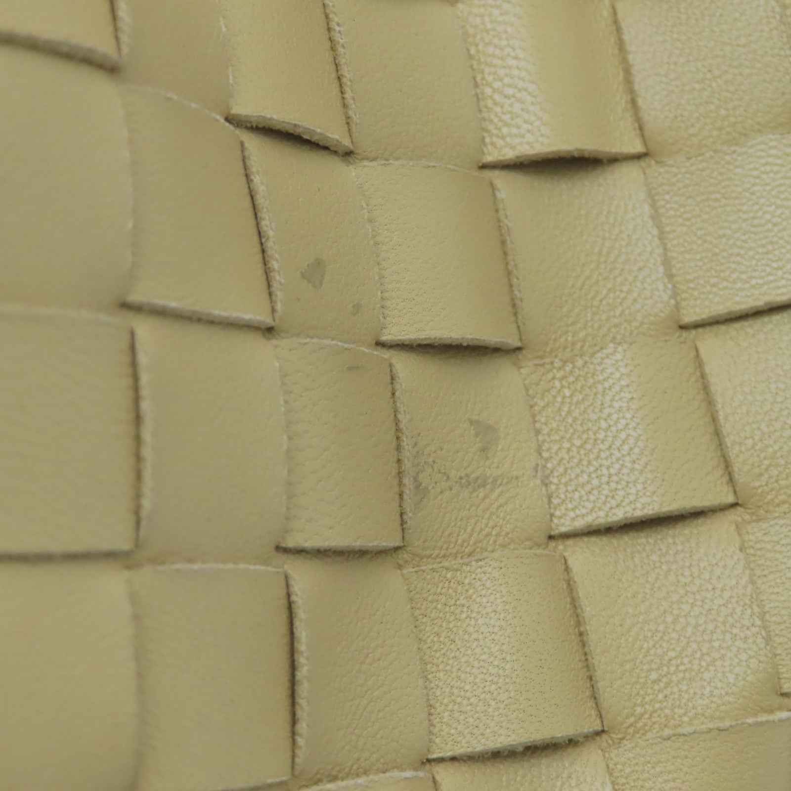 BOTTEGA VENETA 織紋皮革Shoulder Bag肩背袋黃色