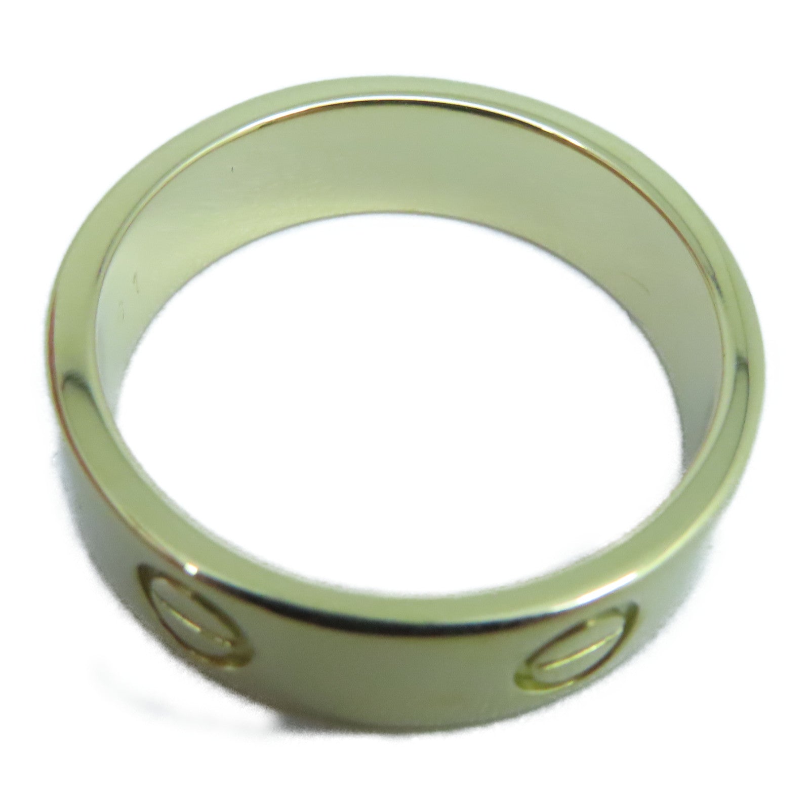 CARTIER 18K黃金Love Ring戒指Cartier#61/US#9.5