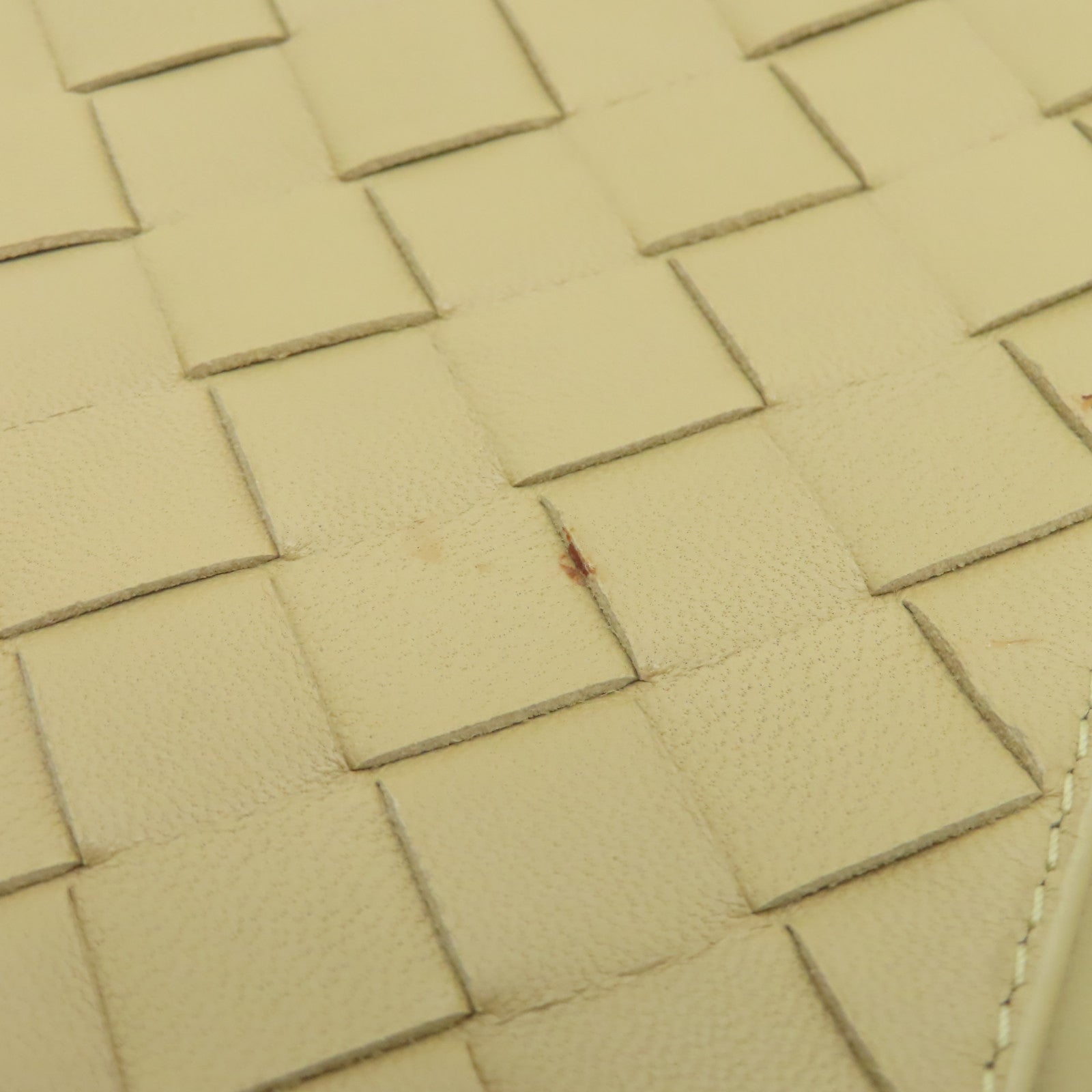 BOTTEGA VENETA 織紋皮革Shoulder Bag肩背袋黃色