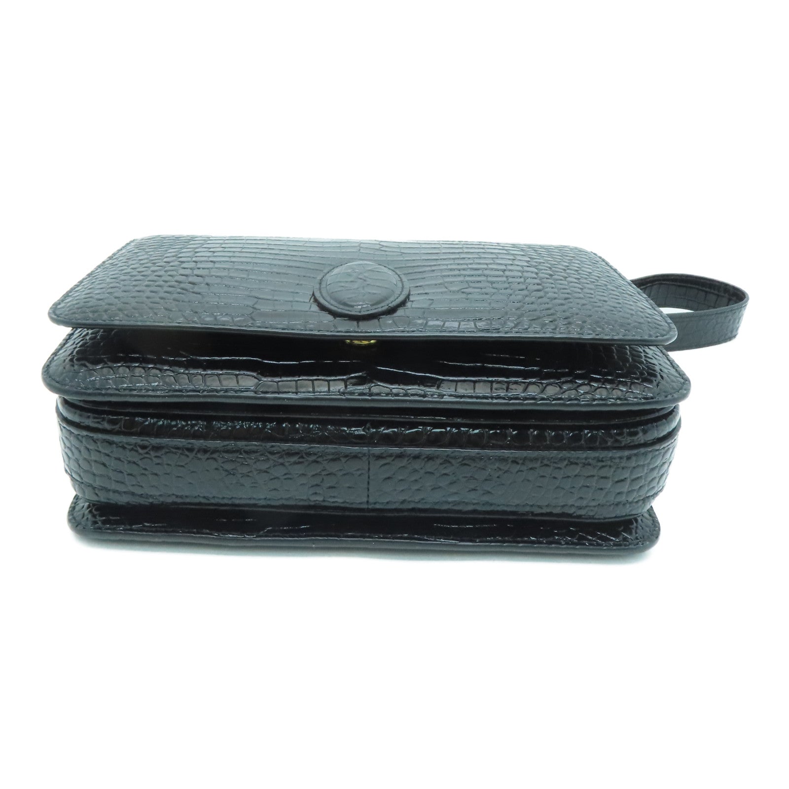 SAINT LAURENT 【激減優惠】牛皮皮革Shoulder Bag肩背袋黑色