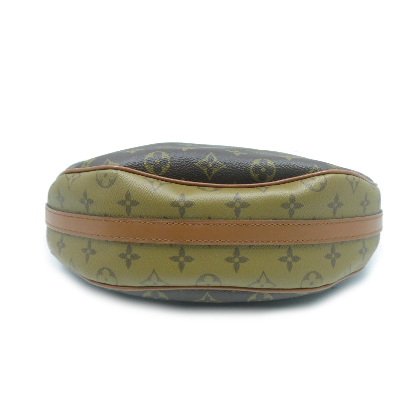 LOUIS VUITTON Monogram Reverse Loop Hobo金扣手挽肩背兩用袋啡色