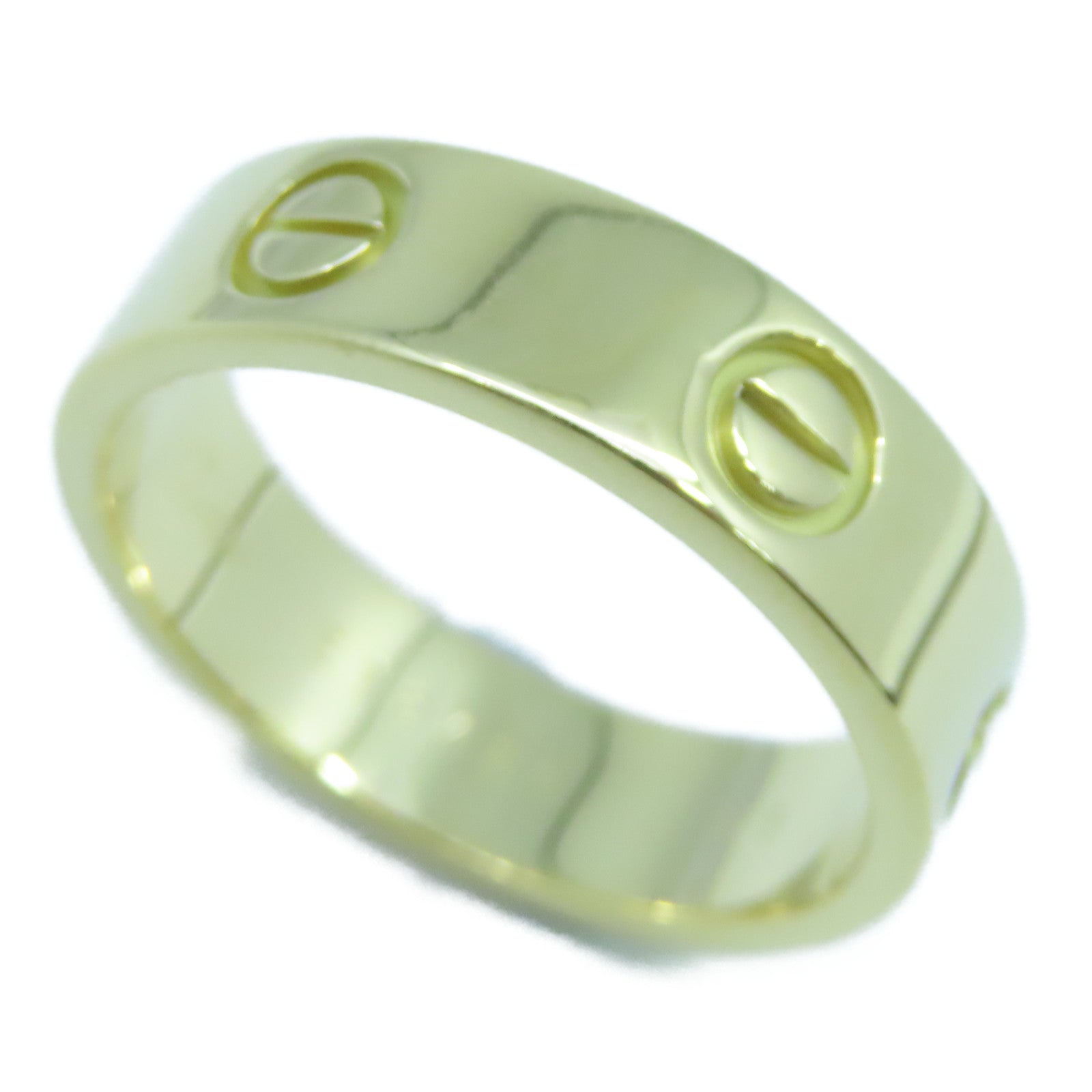 CARTIER 18K黃金Love Ring戒指Cartier#61/US#9.5