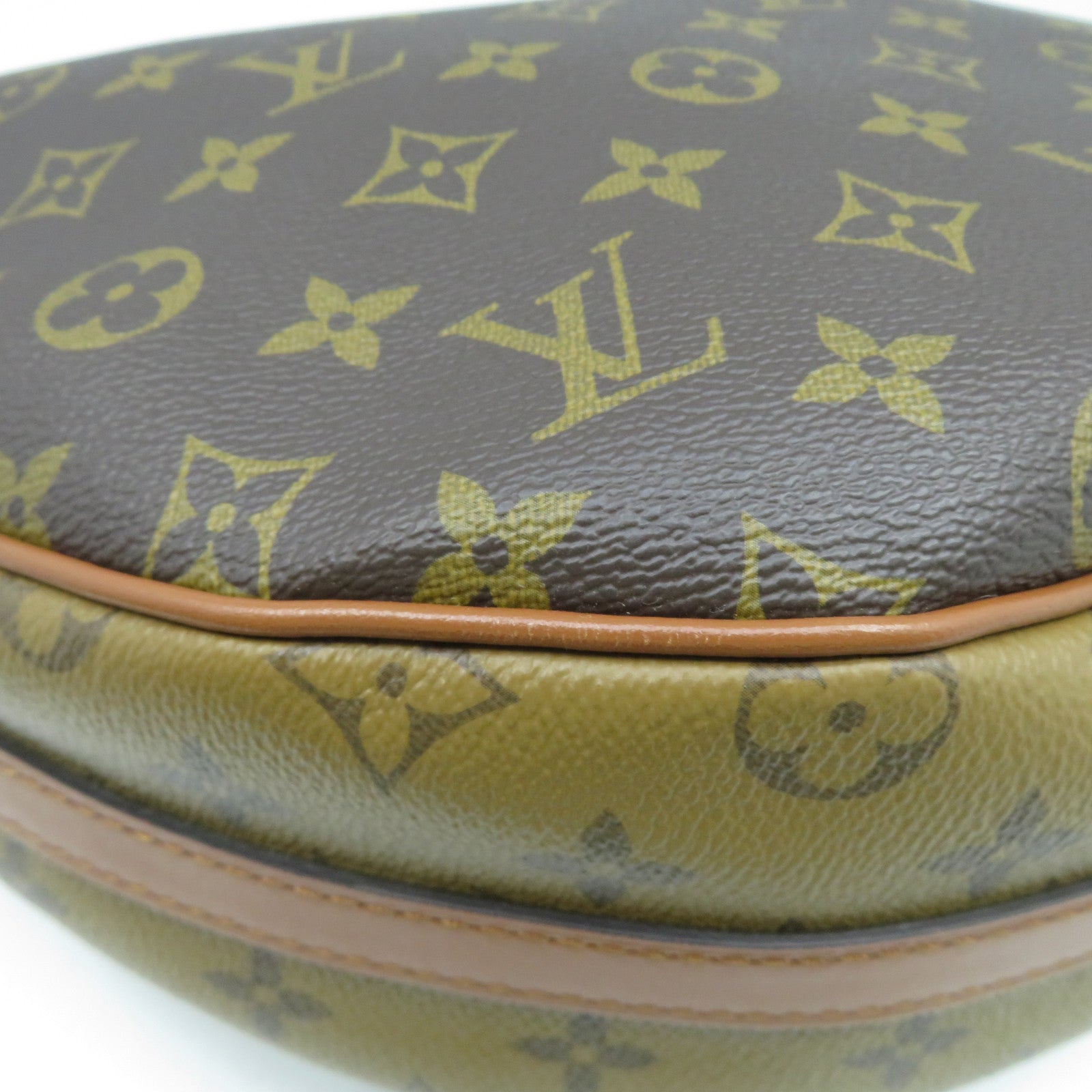 LOUIS VUITTON Monogram Reverse Loop Hobo金扣手挽肩背兩用袋啡色