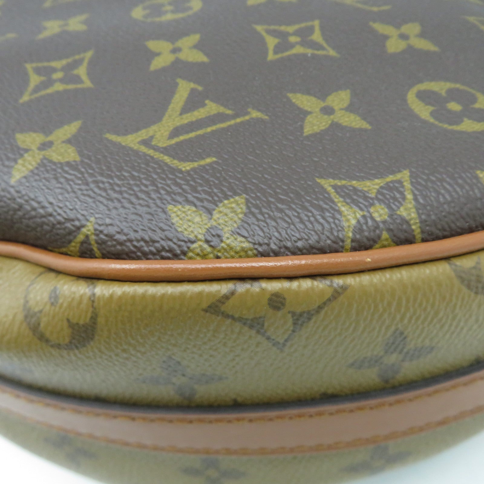 LOUIS VUITTON Monogram Reverse Loop Hobo金扣手挽肩背兩用袋啡色