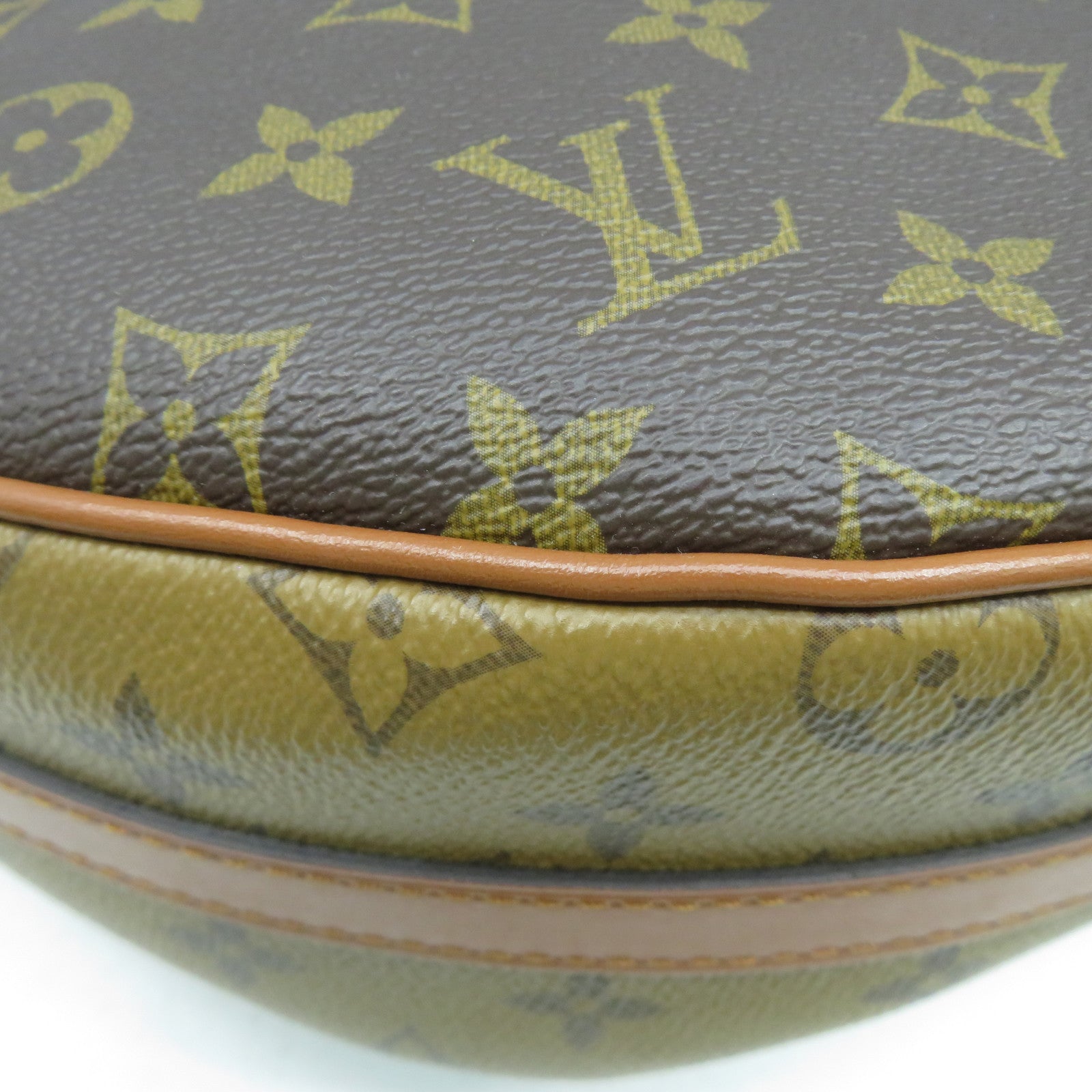 LOUIS VUITTON Monogram Reverse Loop Hobo金扣手挽肩背兩用袋啡色