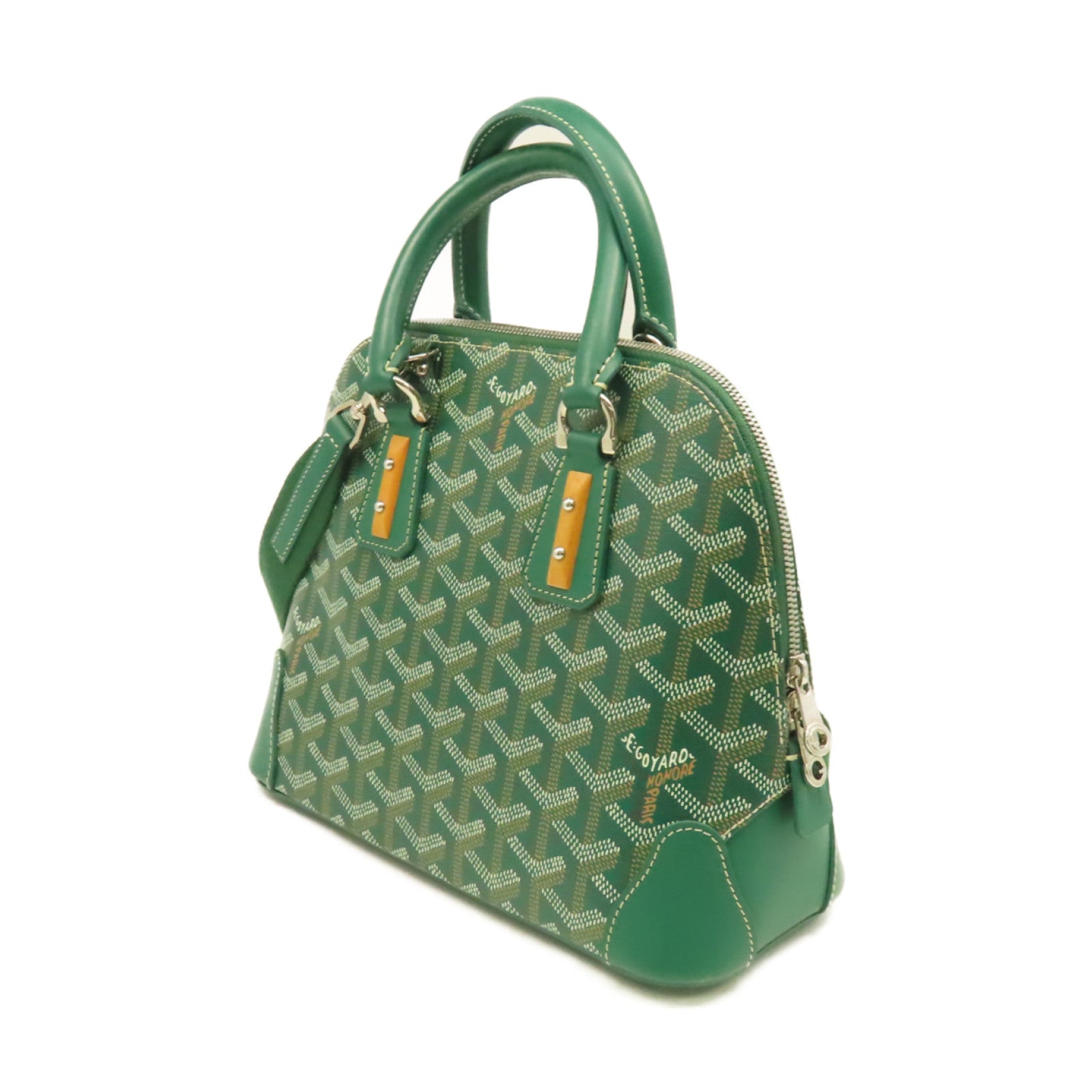 GOYARD 塗層帆布2Way Shoulder Bag手挽肩背兩用袋綠色