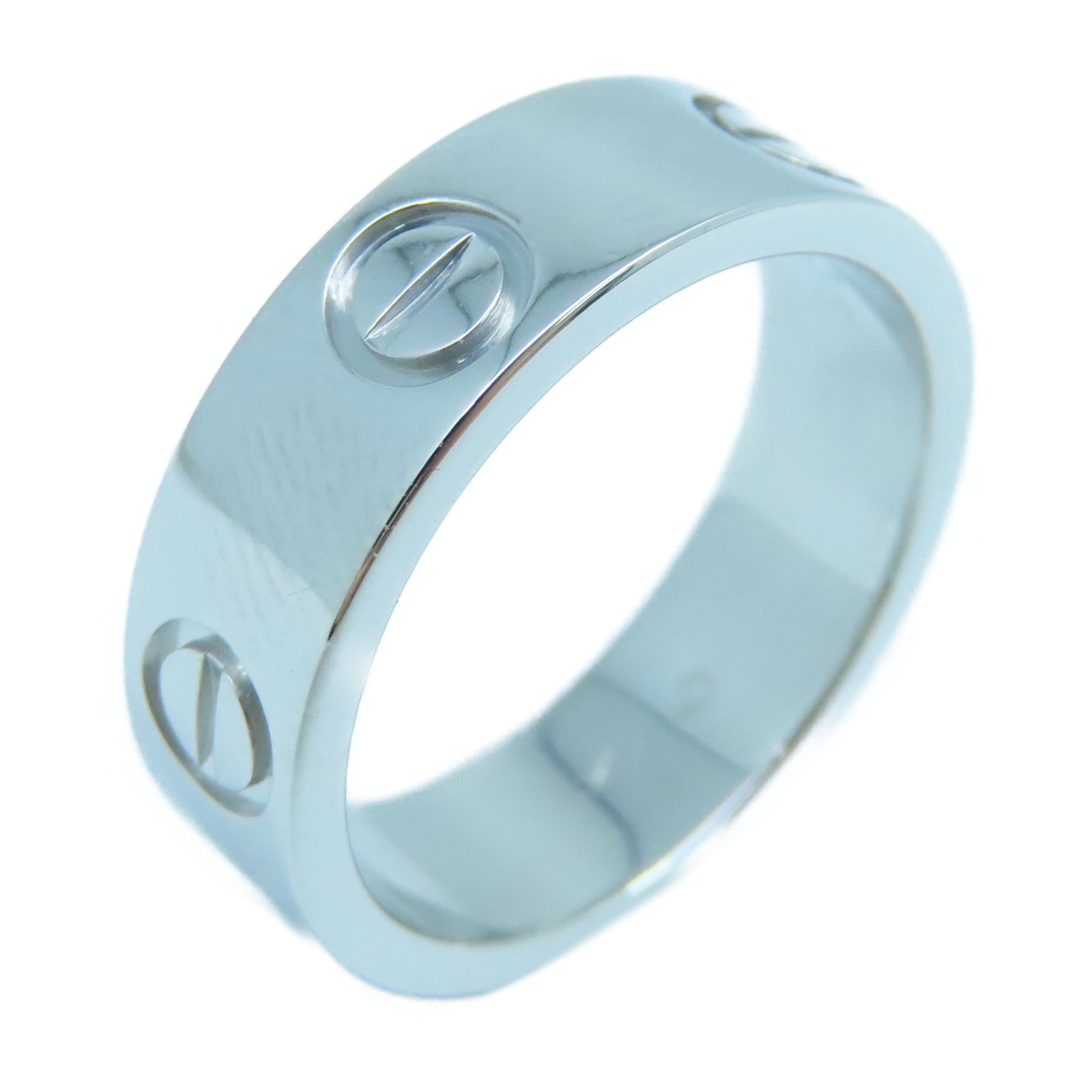 CARTIER PT950鉑金Love Ring戒指Cartier#50/US#5.25