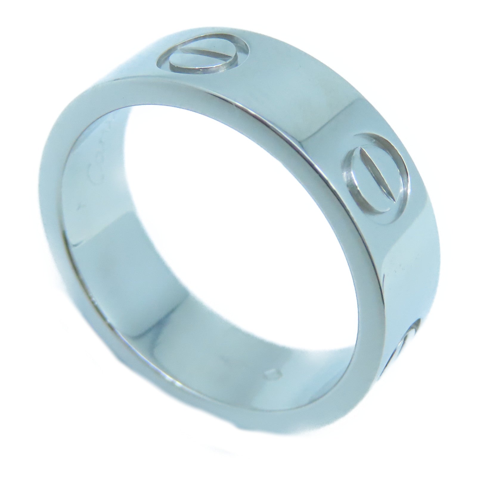CARTIER PT950鉑金Love Ring戒指Cartier#50/US#5.25