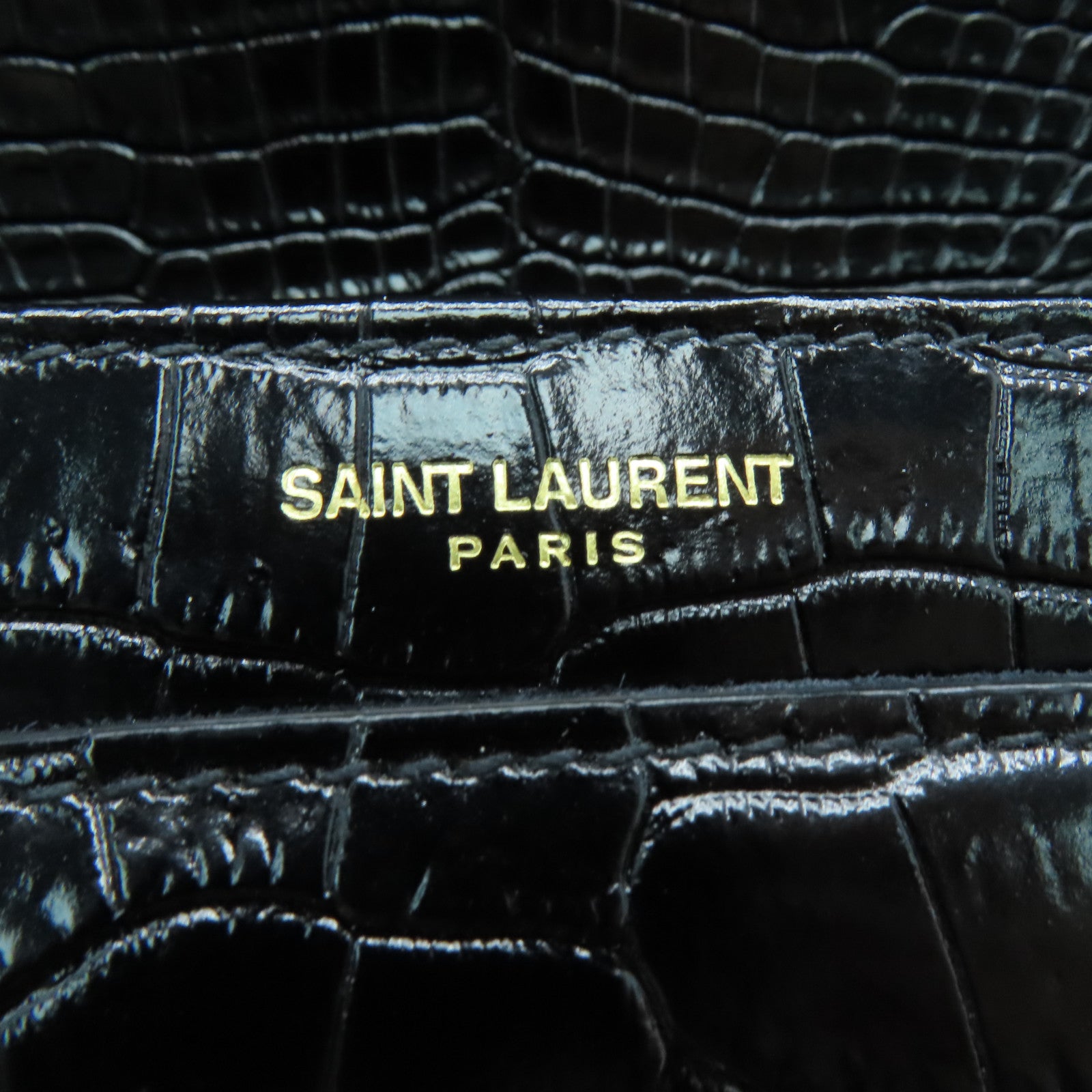 SAINT LAURENT 【激減優惠】牛皮皮革Shoulder Bag肩背袋黑色