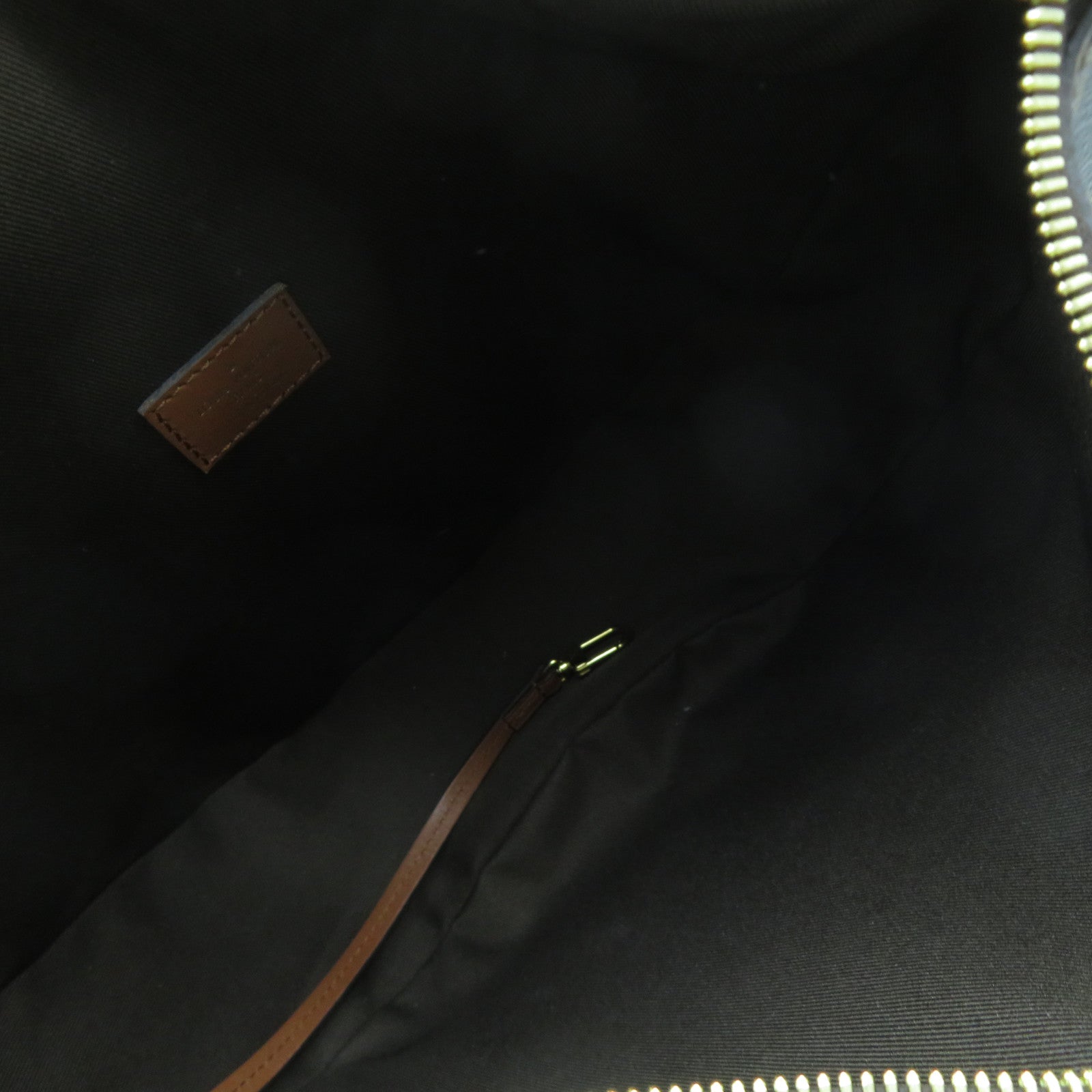 LOUIS VUITTON Monogram Reverse Loop Hobo金扣手挽肩背兩用袋啡色