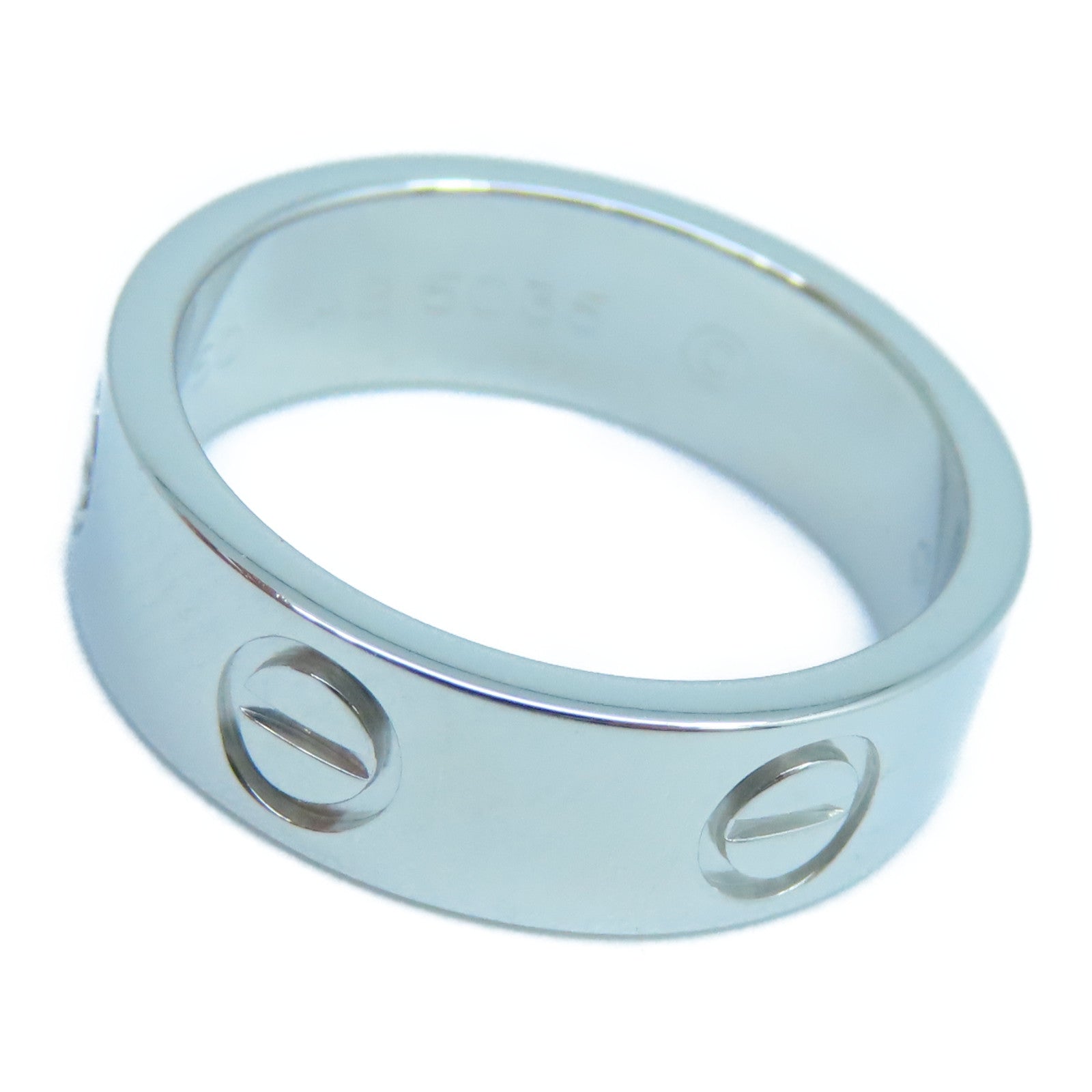 CARTIER PT950鉑金Love Ring戒指Cartier#50/US#5.25
