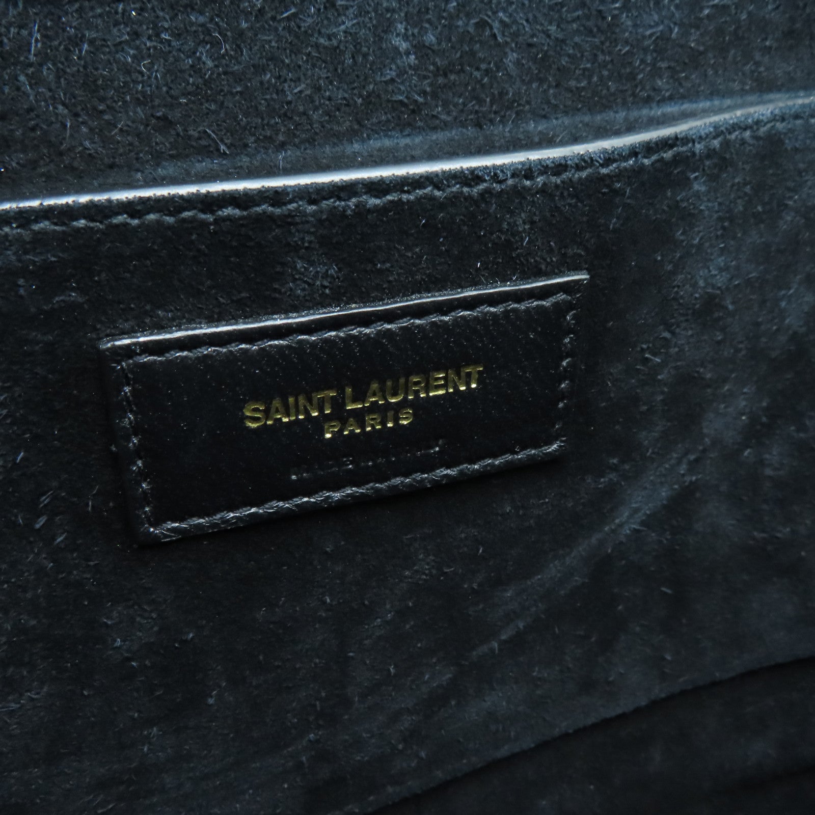 SAINT LAURENT 【激減優惠】牛皮皮革Shoulder Bag肩背袋黑色