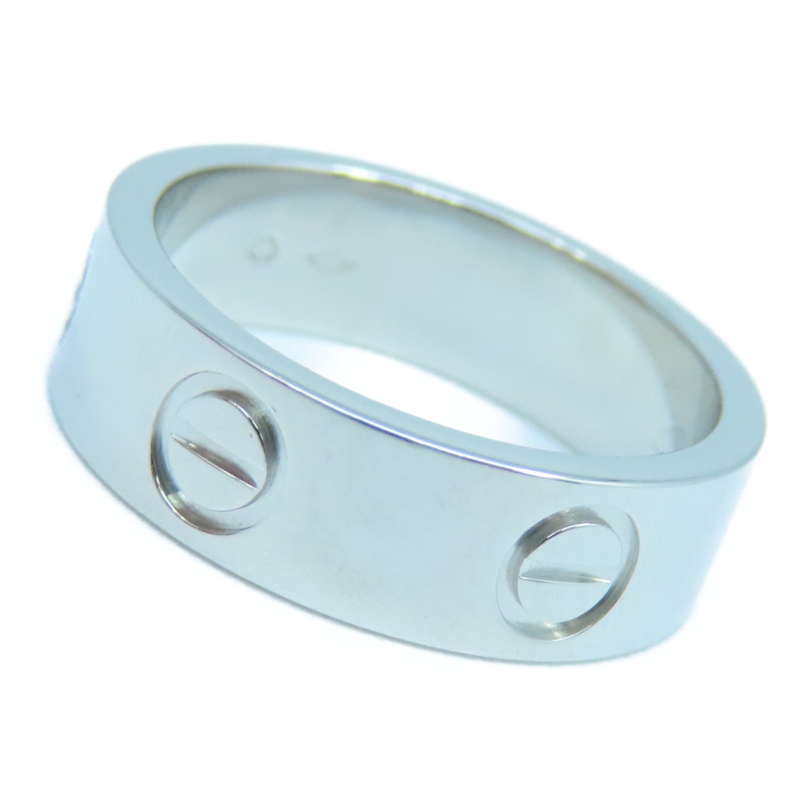 CARTIER PT950鉑金Love Ring戒指Cartier#50/US#5.25